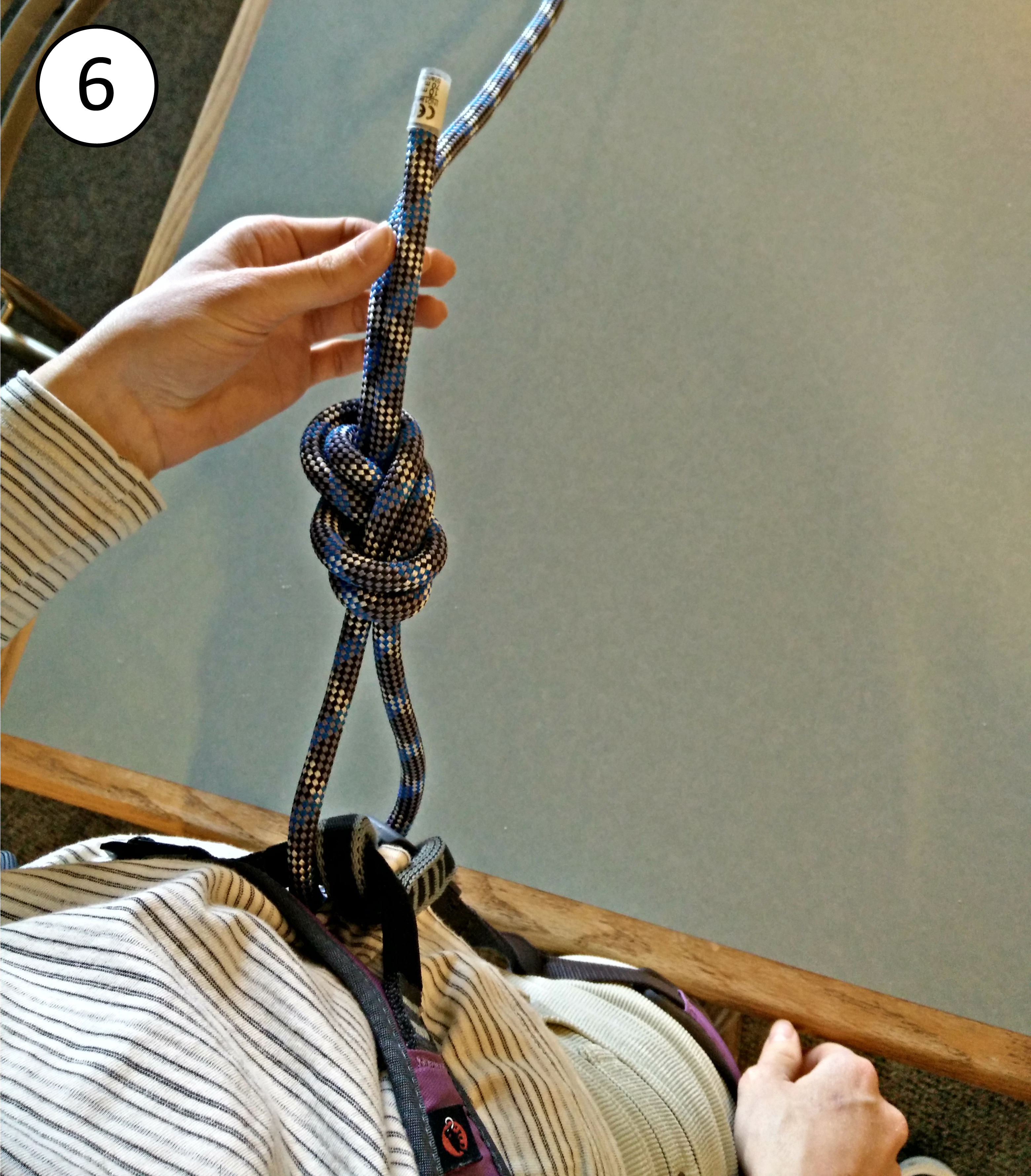 How to Tie Into a Climbing Harness 7 Steps Instructables
