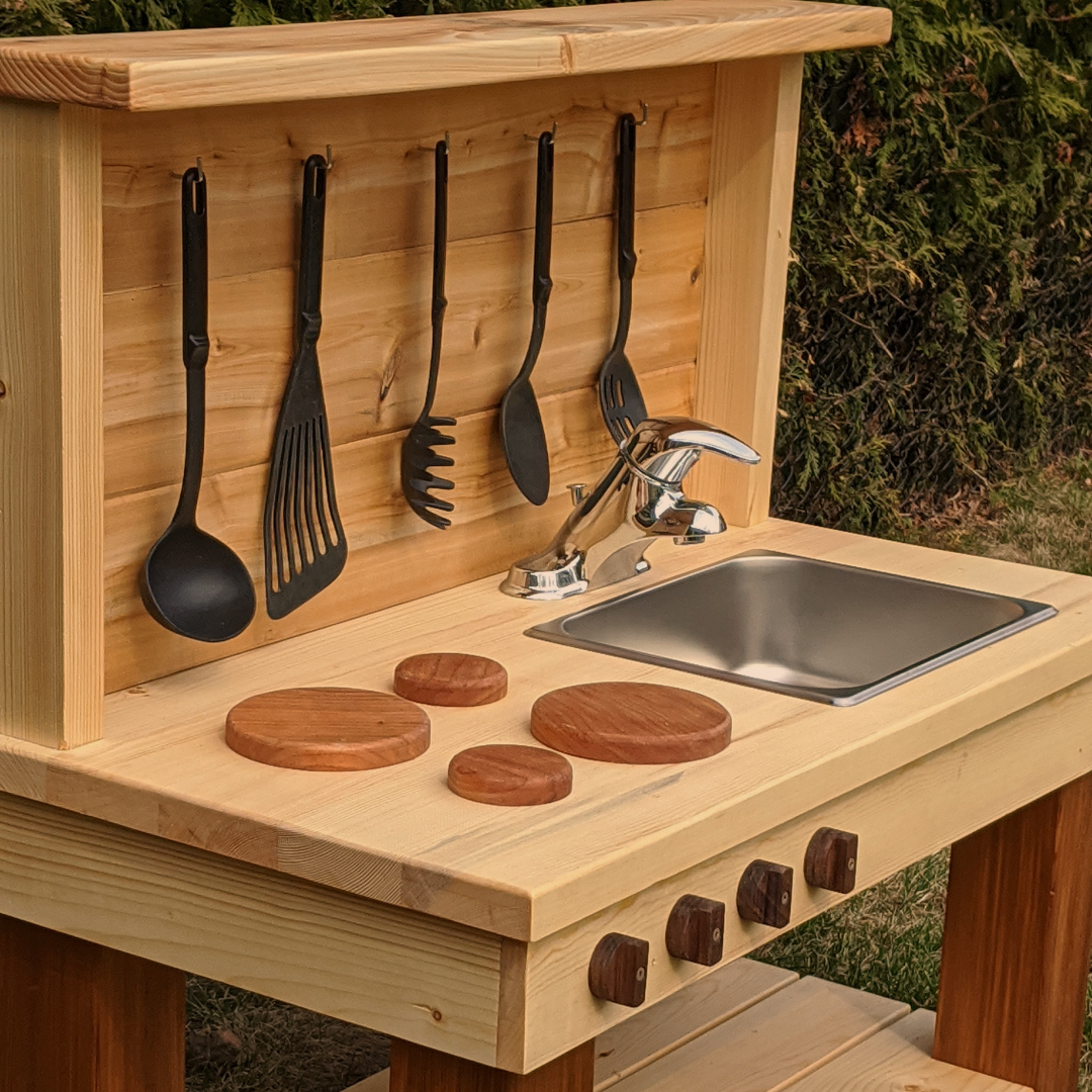 Scrap Wood Mud Kitchen 22 Steps (with Pictures) Instructables