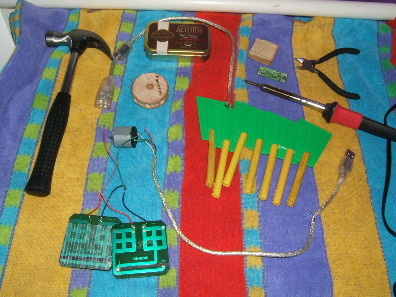 How to Make a Solar Fan. : 8 Steps (with Pictures) Circuit Diagram