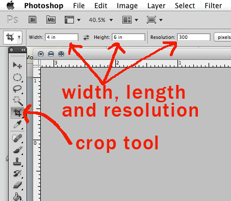 old photo in adobe photoshop