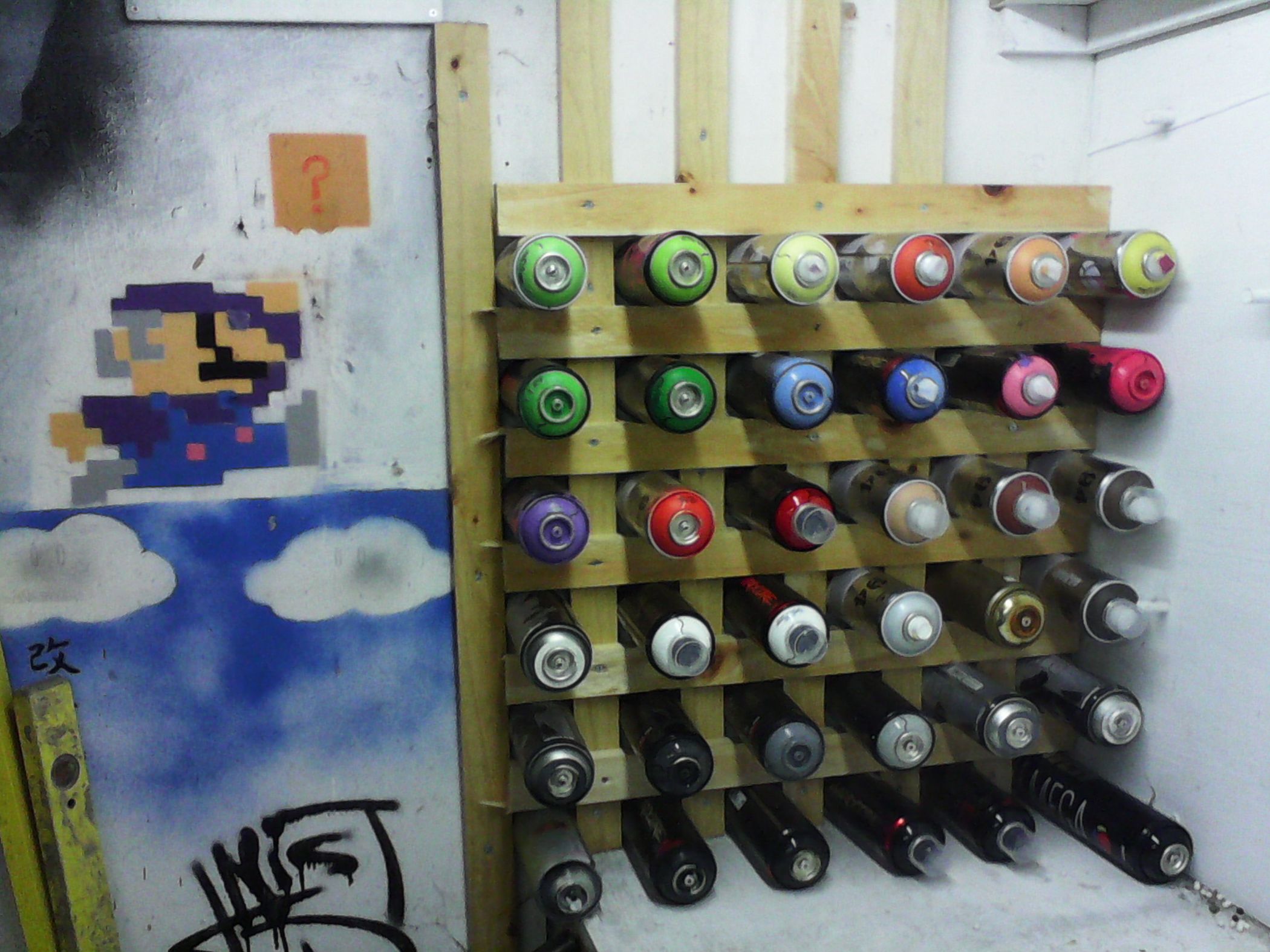 Spray Paint/Can Rack 3 Steps (with Pictures) Instructables