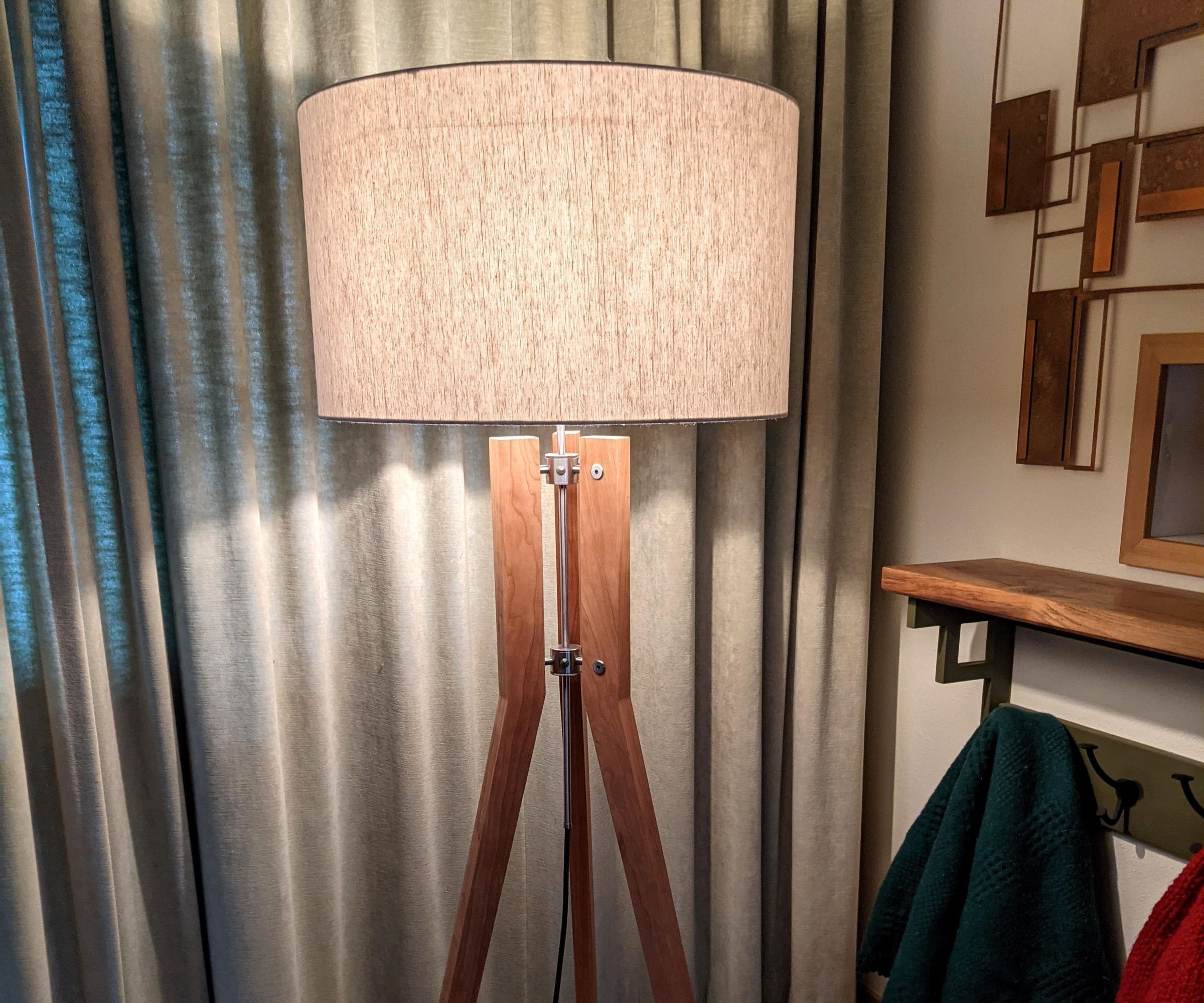 a tripod floor lamp DIY Project DIY Project Image