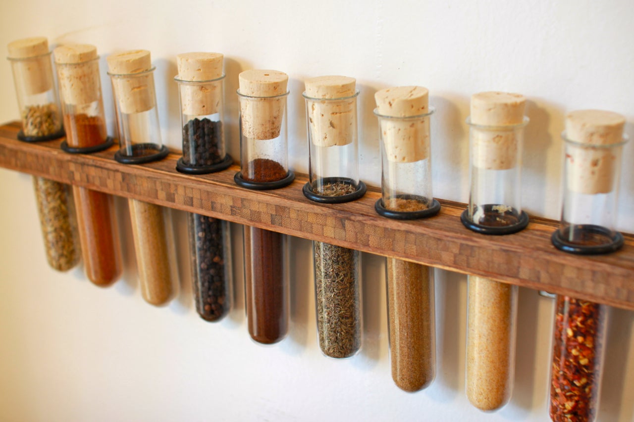 Test Tube Spice Rack With Pictures Instructables