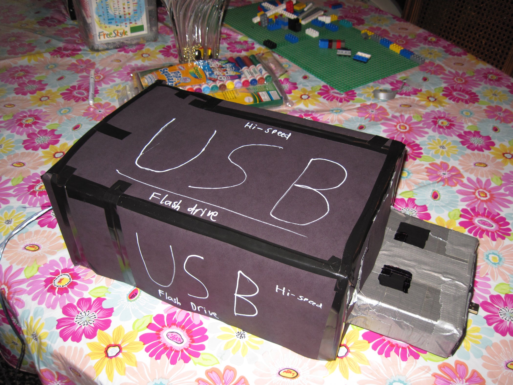Giant usb flash drive instructables
