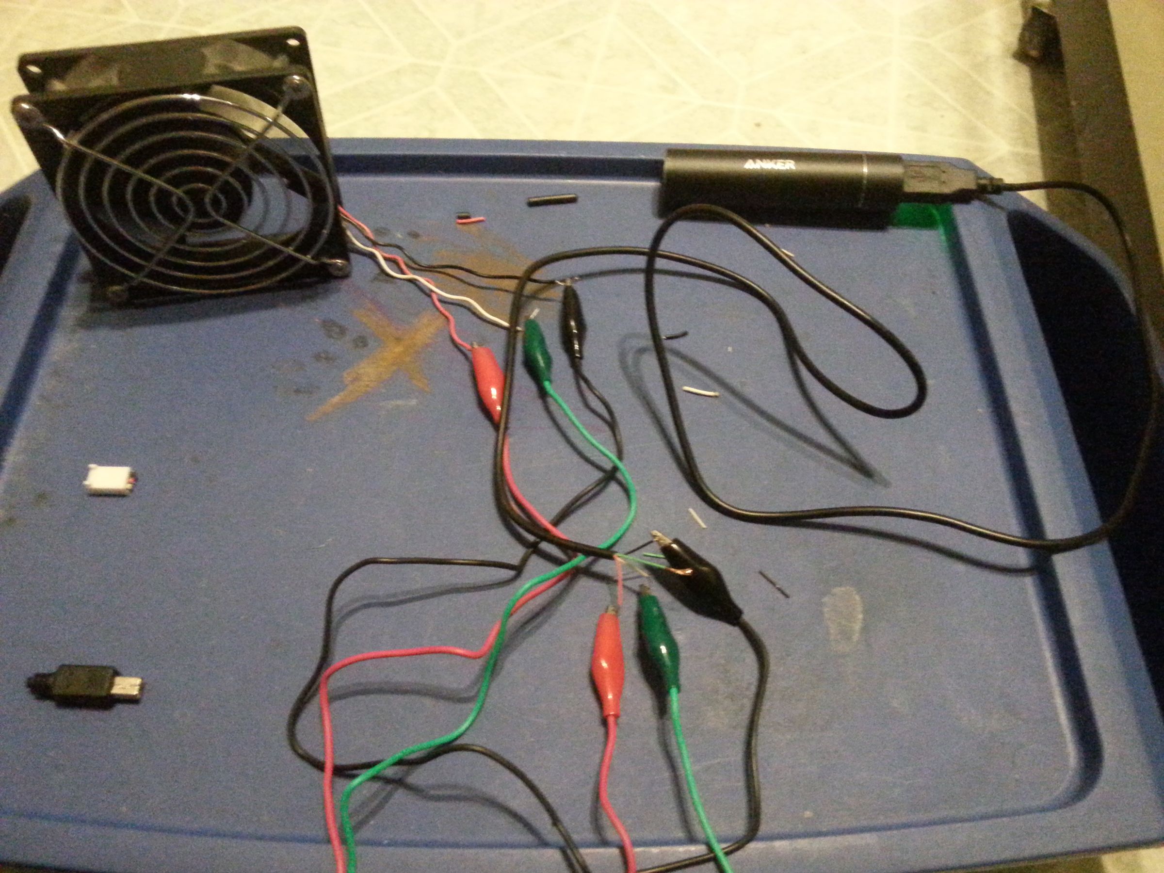 USB Power Fan Instructables