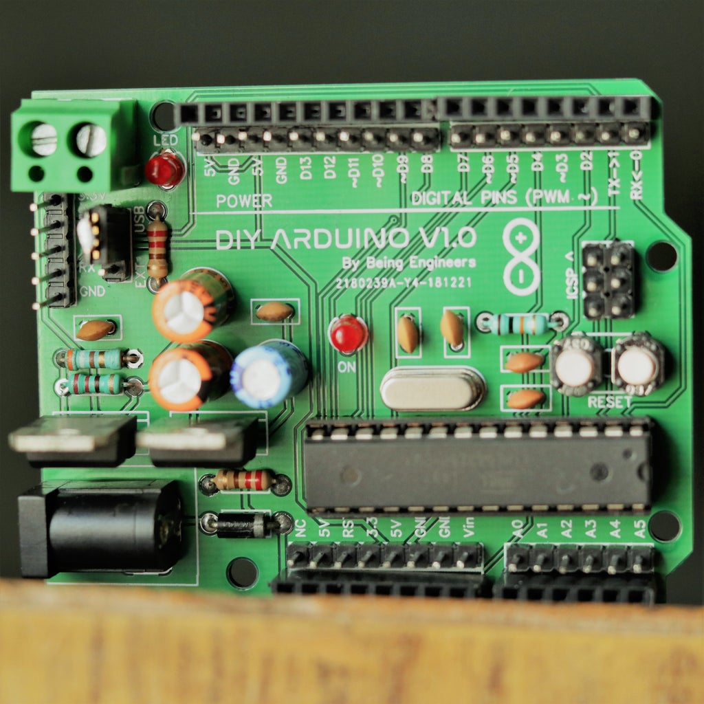 DIY Arduino UNO | How to Make Your Own Arduino Uno Board : 8 Steps ...
