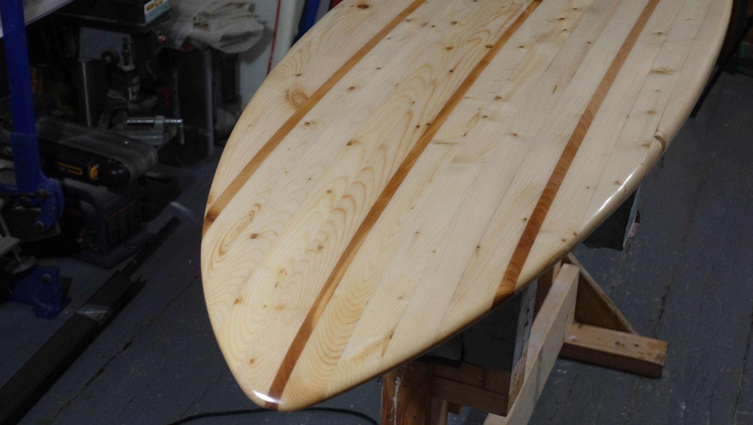 How to Make a Chambered Wooden Surfboard 18 Steps (with Pictures