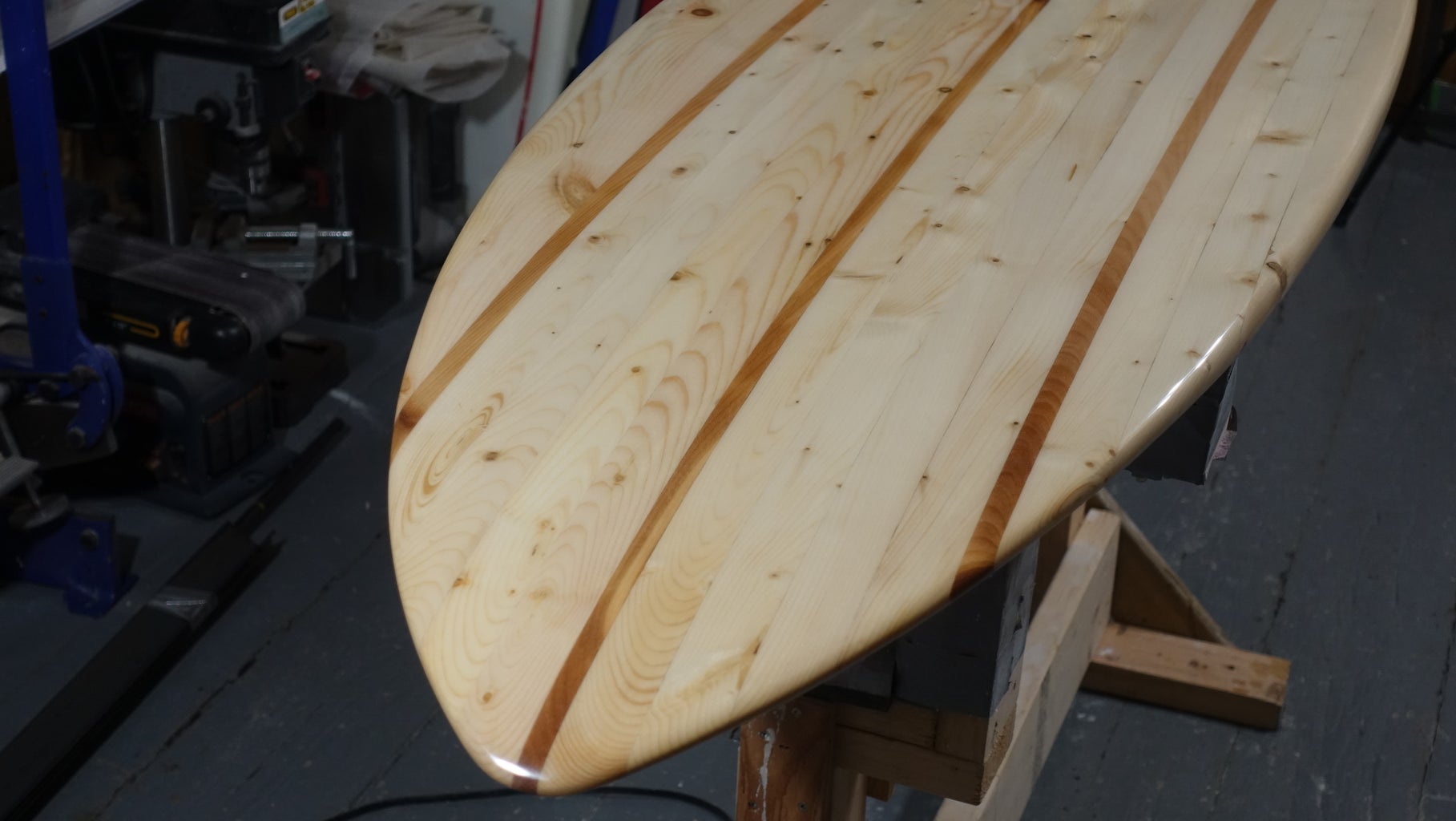 How to Make a Chambered Wooden Surfboard 18 Steps (with Pictures