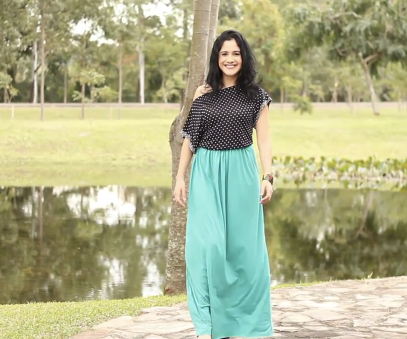 How to Make a Stylish Maxi Skirt