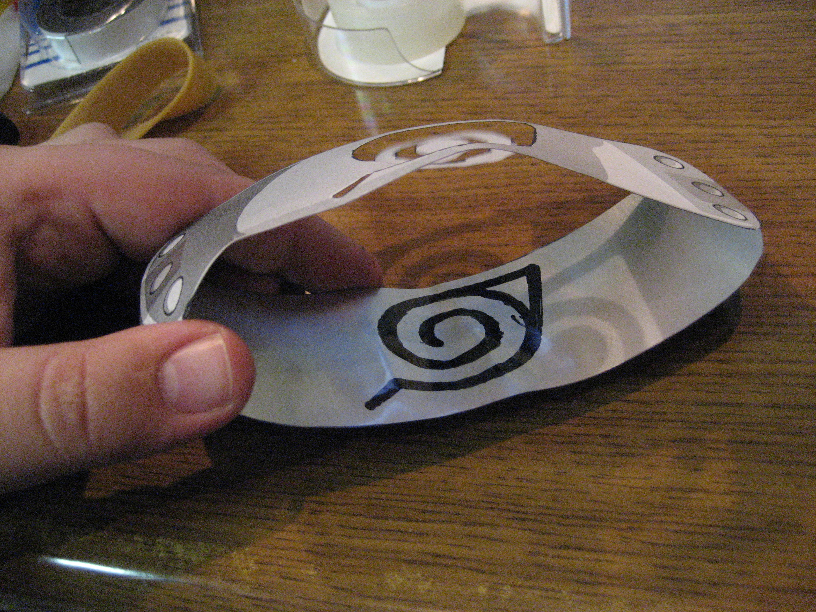 How to Make a Naruto Style Headband 13 Steps (with Pictures