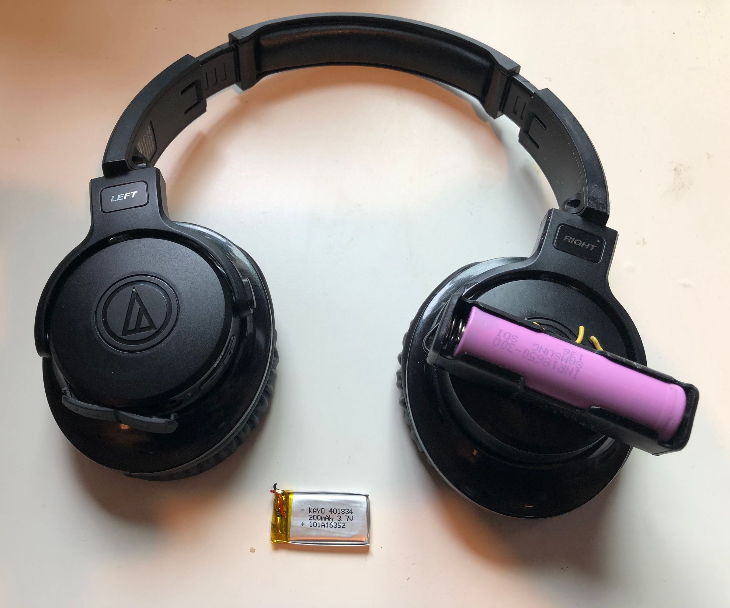 Bluetoth Headset Battery Upgrade 