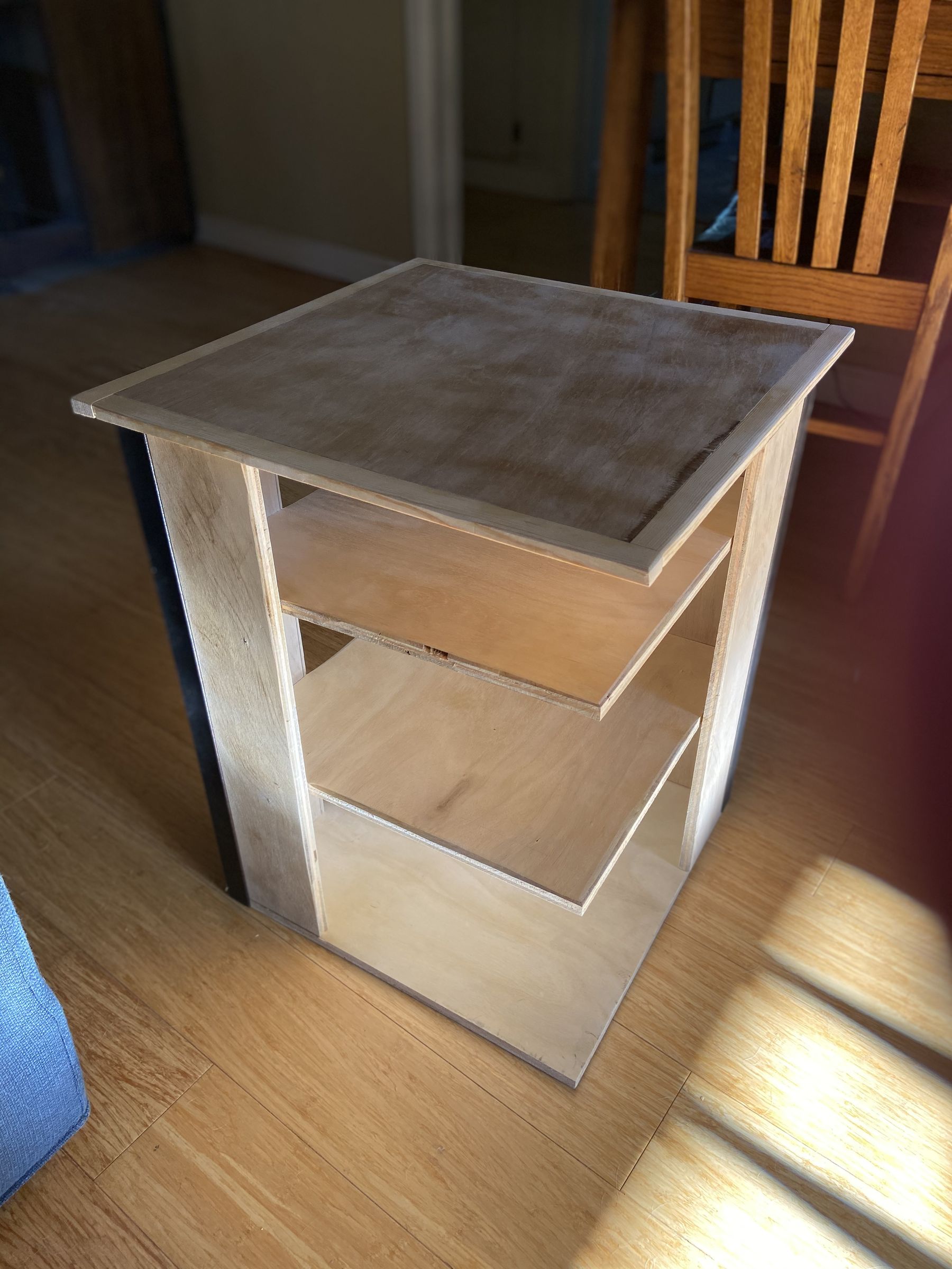 Bedside Table + Storage Shelves 5 Steps Instructables