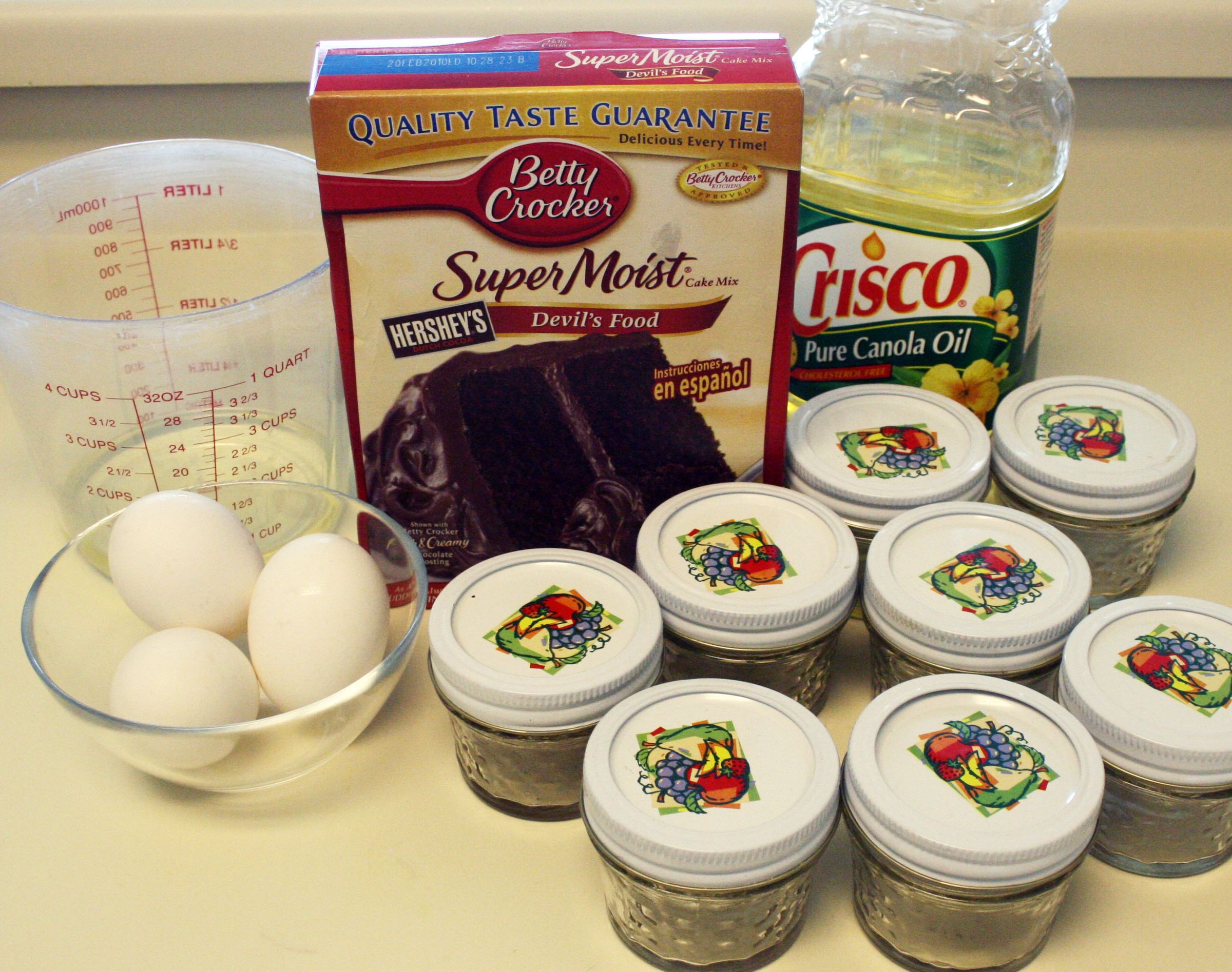 Cake in a Jar 4 Steps (with Pictures) Instructables