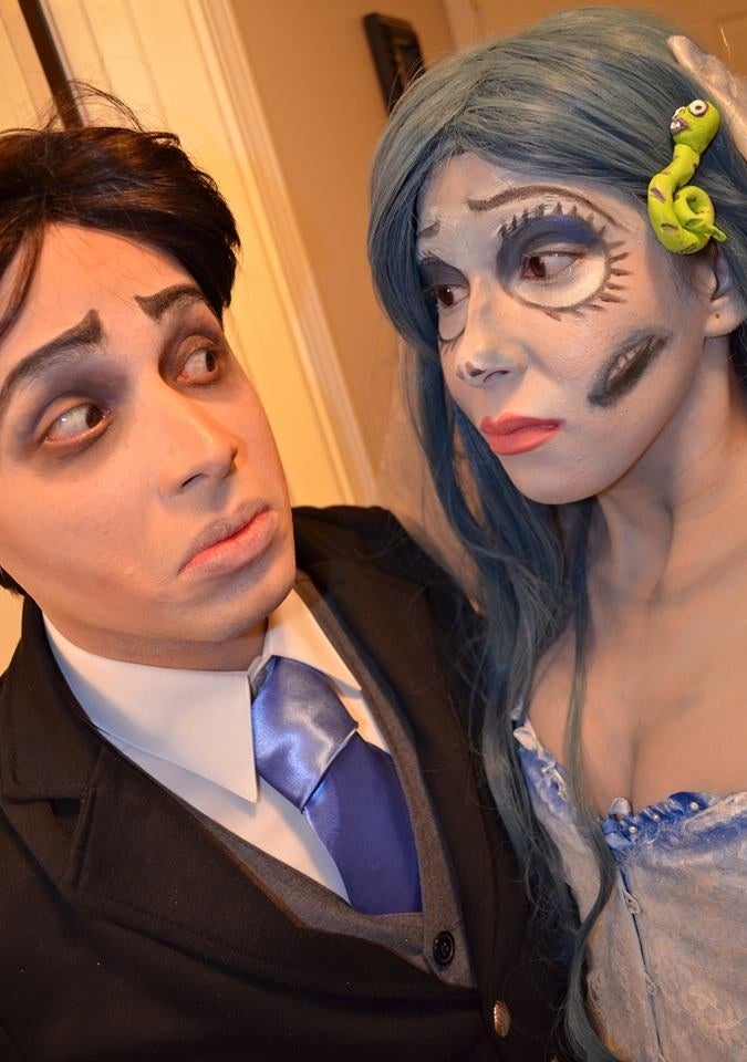Get Corpse Bride Tim Burton Character Makeup Pics