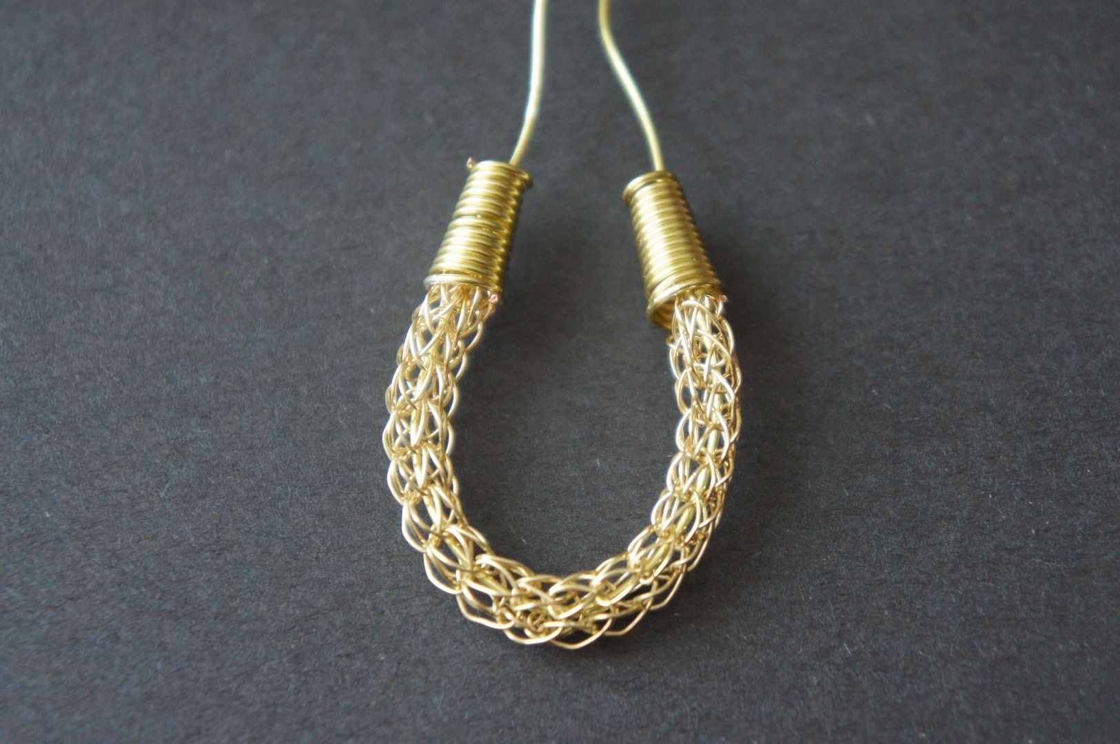 Viking Knit Beaded Earrings 5 Steps (with Pictures) Instructables
