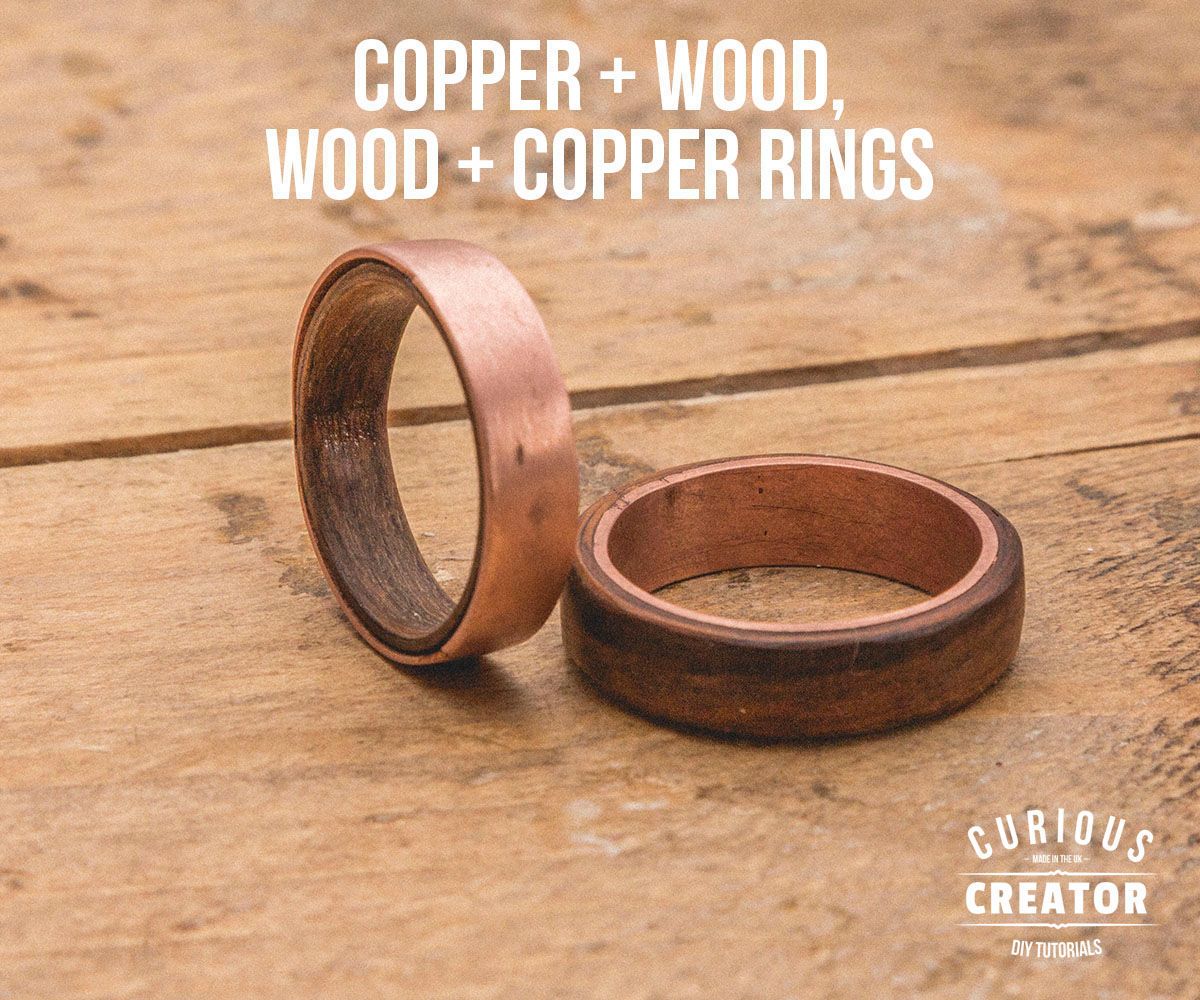 Copper + Wood Rings