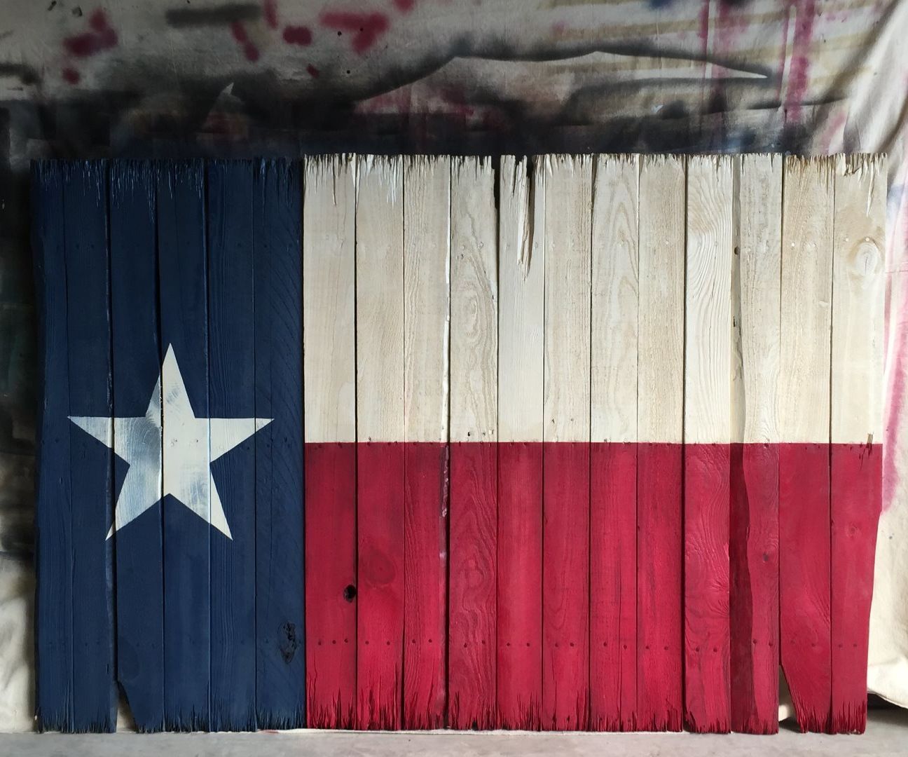 Rustic Texas Flag Pallet Wood 13 Steps (with Pictures