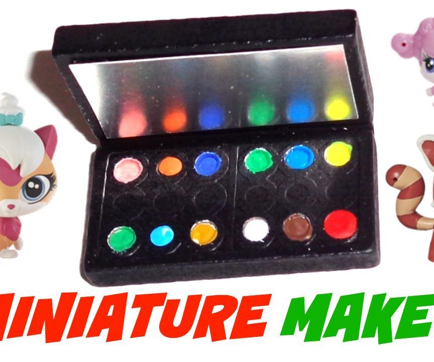 miniature makeup doll craft DIY Project DIY Project Image