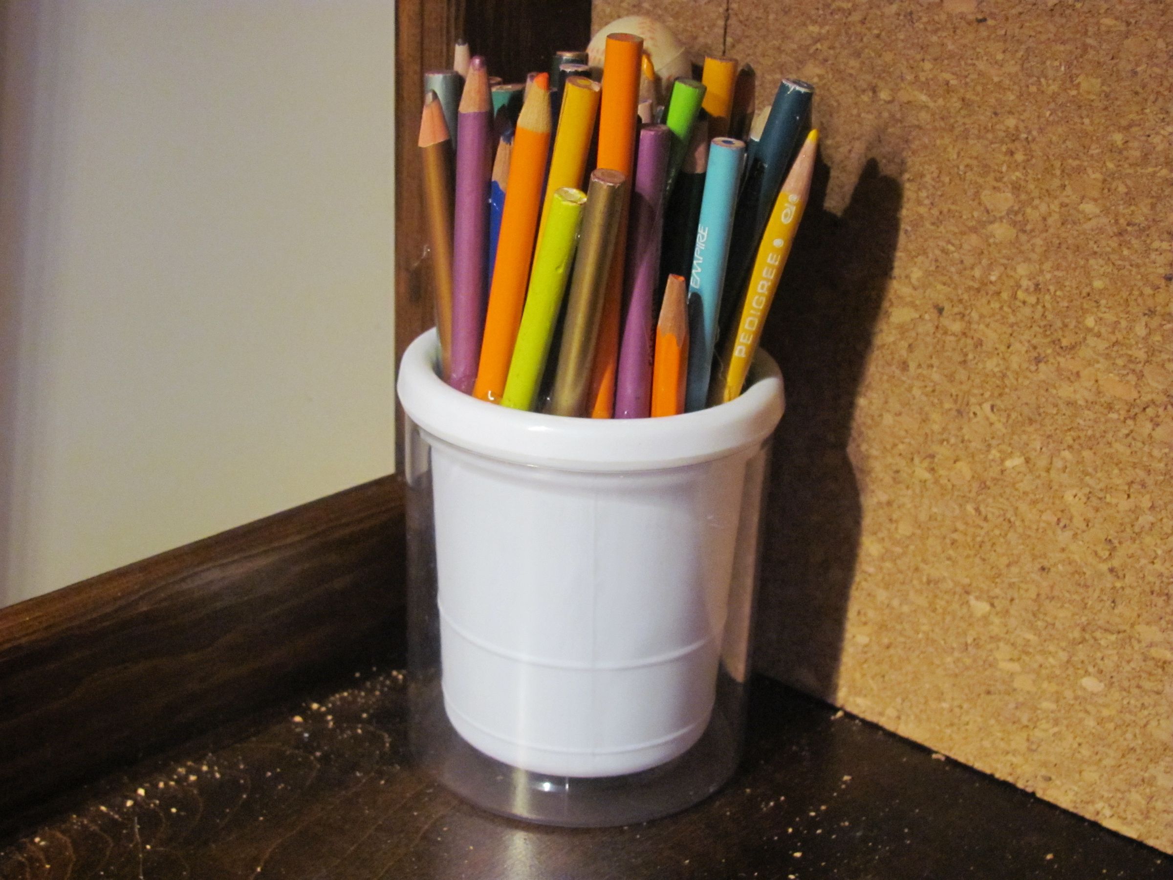 Absolutely Invisible Pencil Cup Compartment 6 Steps (with Pictures