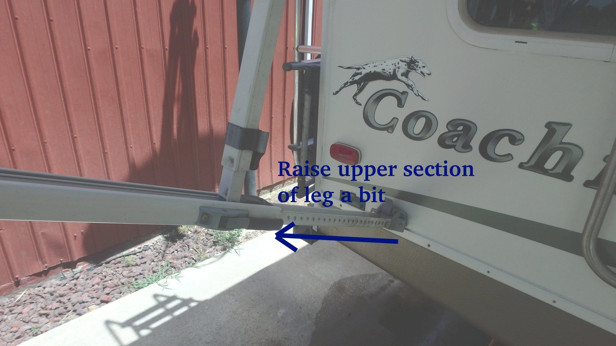 RV Awning Tension Adjustment 12 Steps Instructables