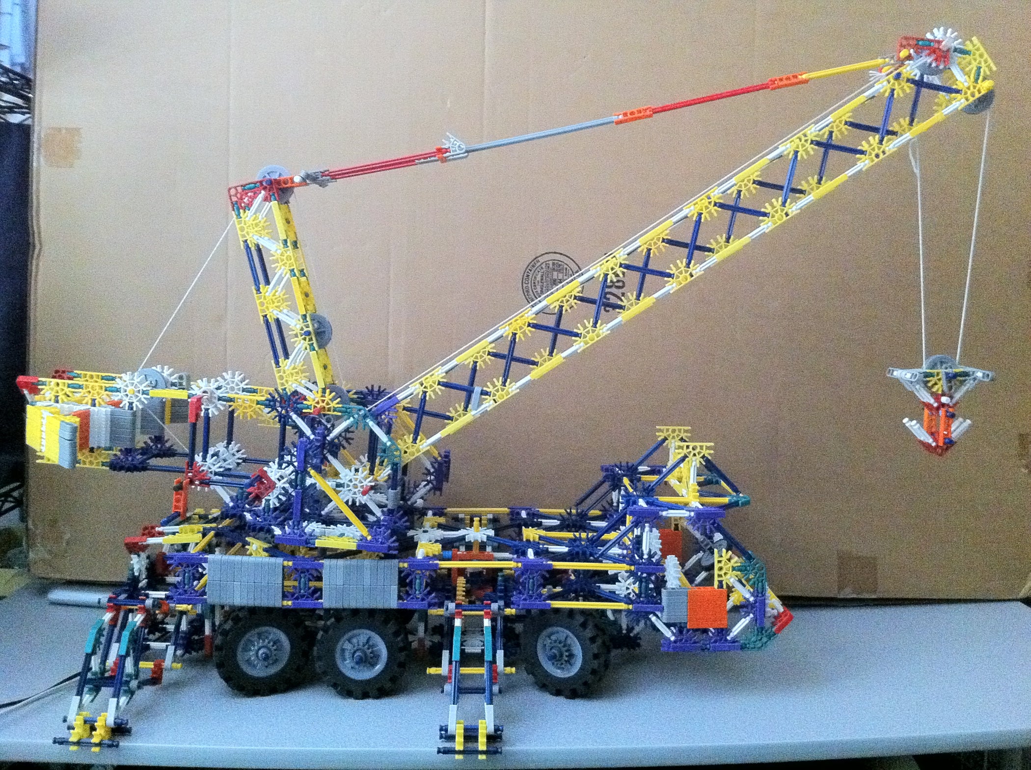 K'NEX Mobile Crane Truck V.4 20 Steps (with Pictures) Instructables