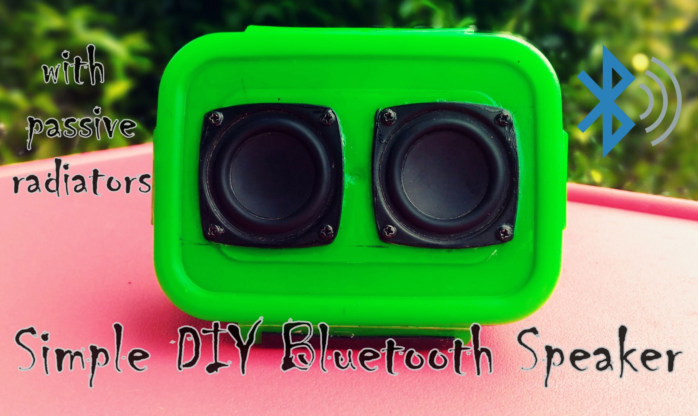 Simple DIY Bluetooth Speaker 5 Steps (with Pictures) Instructables