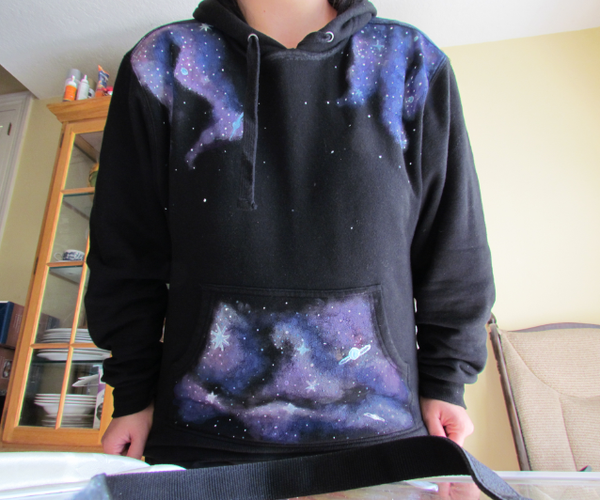 DIY "Galaxy" Sweatshirts! or Anything You Want to "SPACE-ify"!