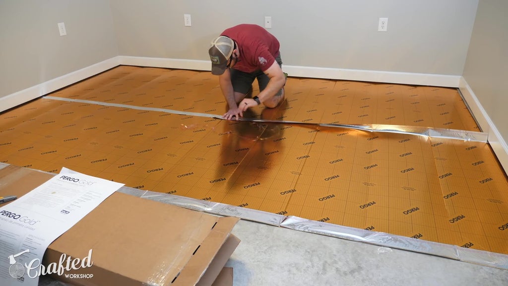 Installing Laminate Flooring For The First Time Home Renovation 8 Steps With Pictures Instructables - Can You Use Cardboard As Underlay For Laminate Flooring