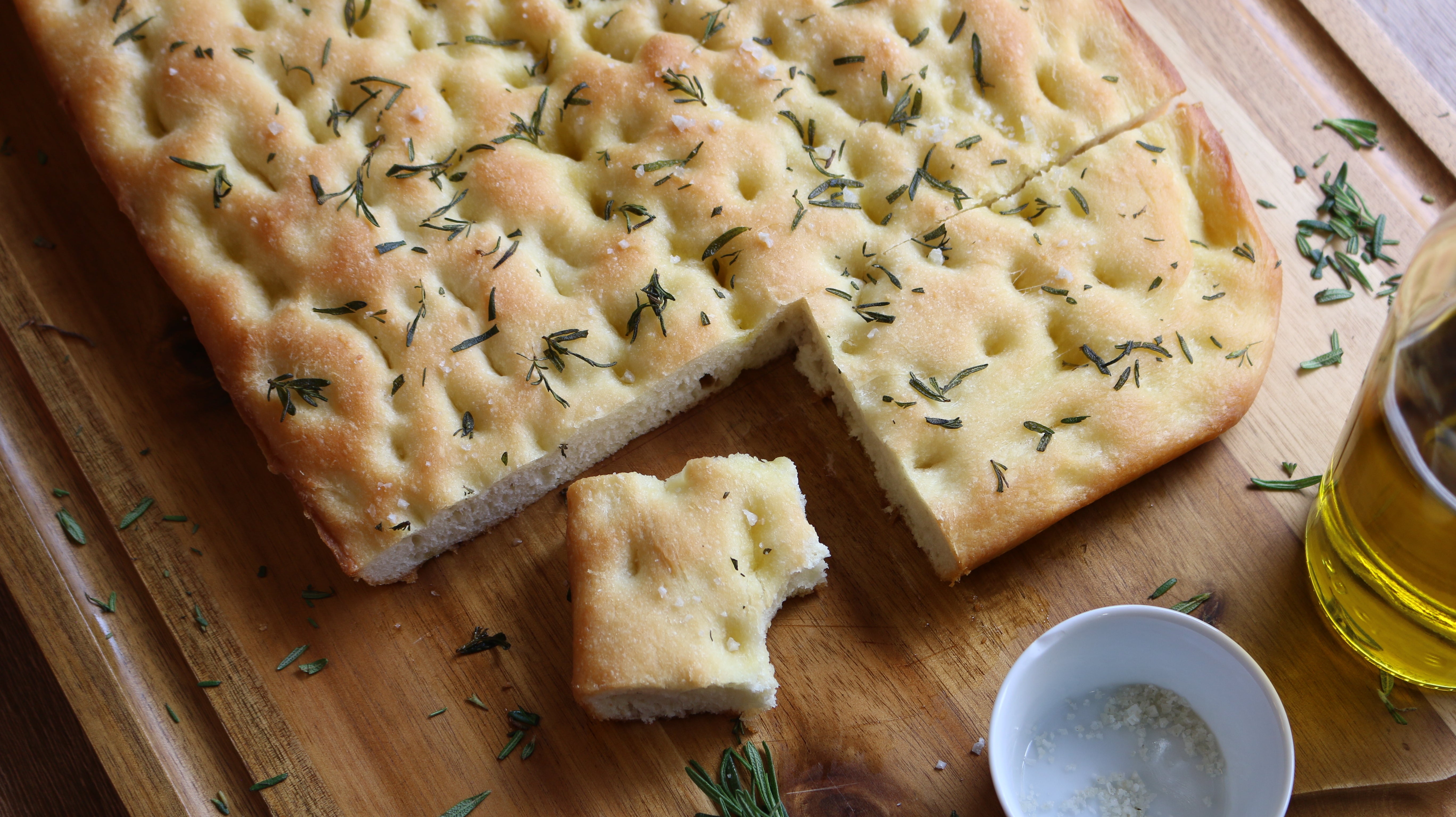 Focaccia Bread | Easy Bread Recipe for Beginners : 11 Steps (with ...