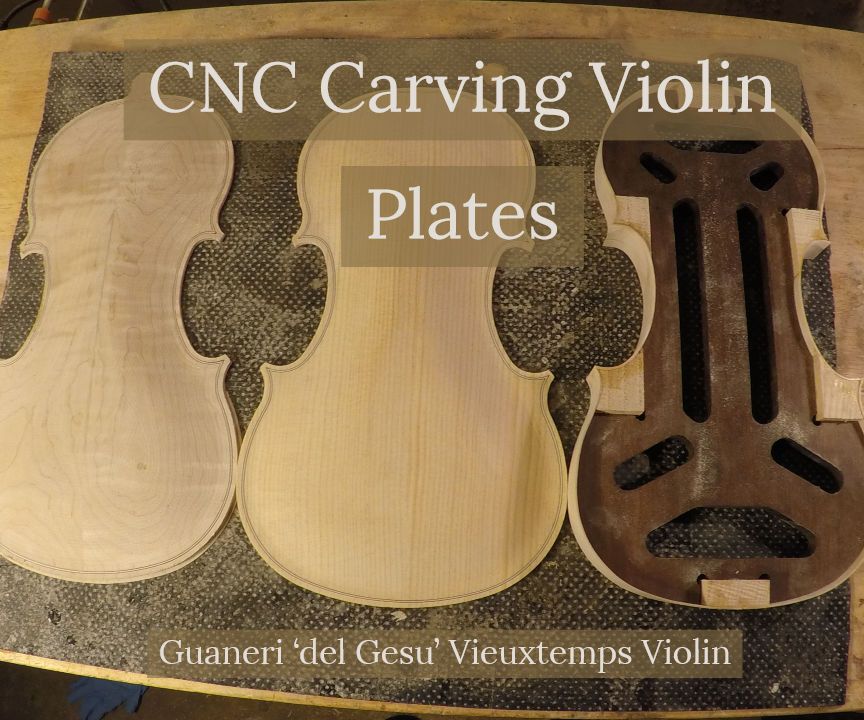 CNC Carving Violin Plates 3 Steps Instructables
