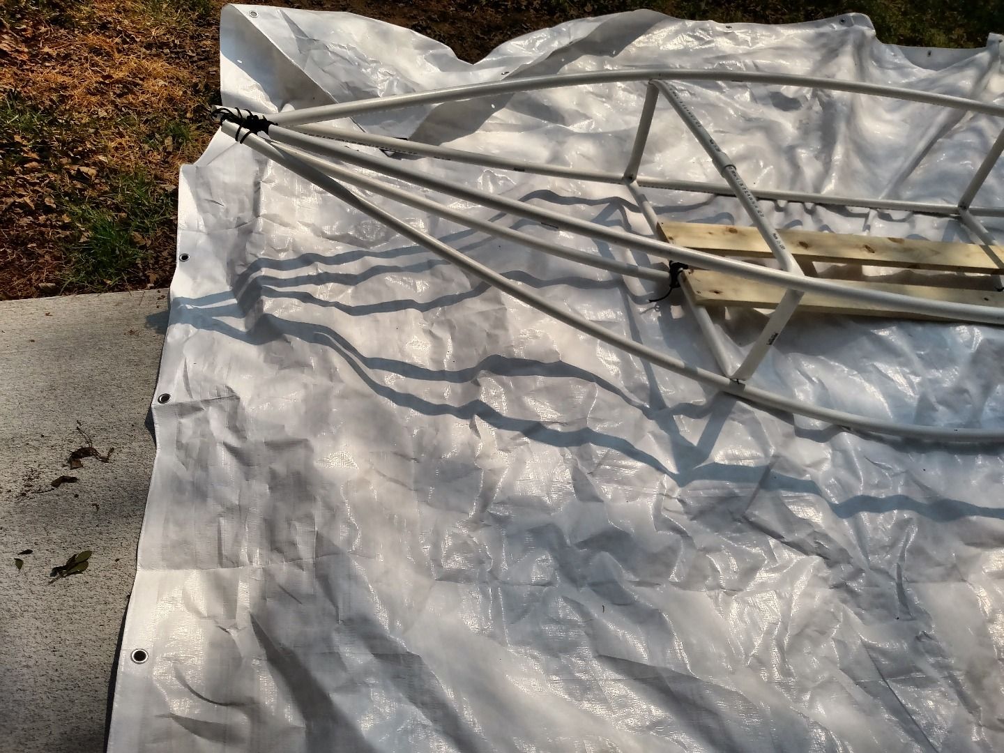 PVC Pipe + Tarp Kayak 6 Steps Instructables