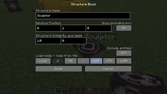 How To Use Structure Blocks For Building 7 Steps Instructables