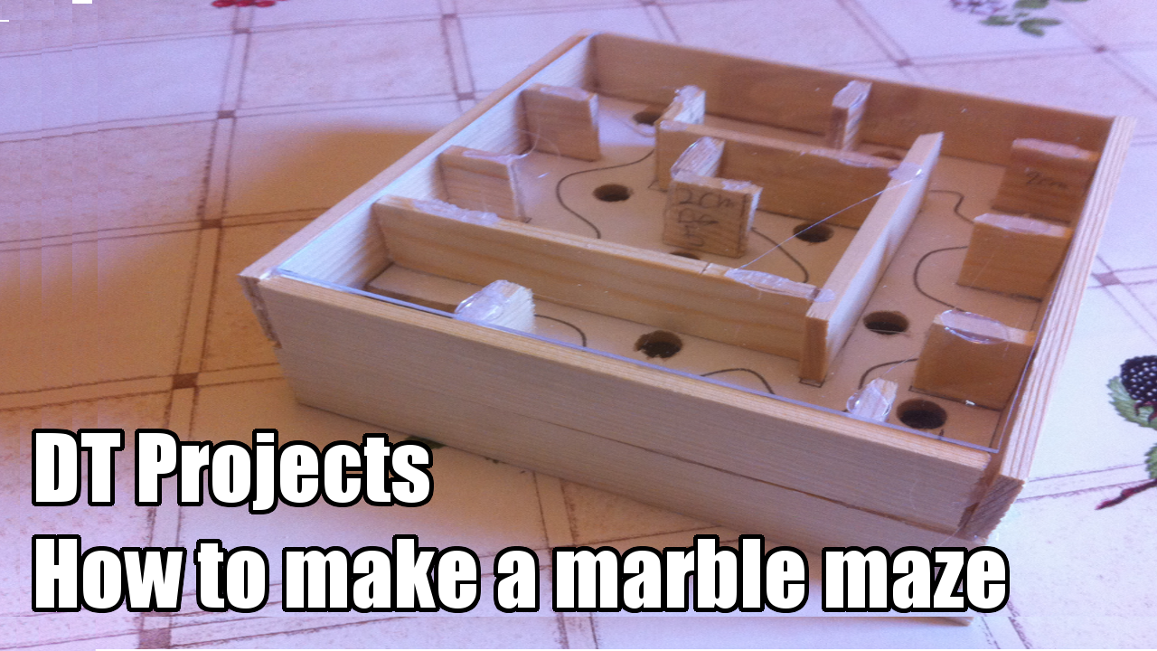 design your own marble maze