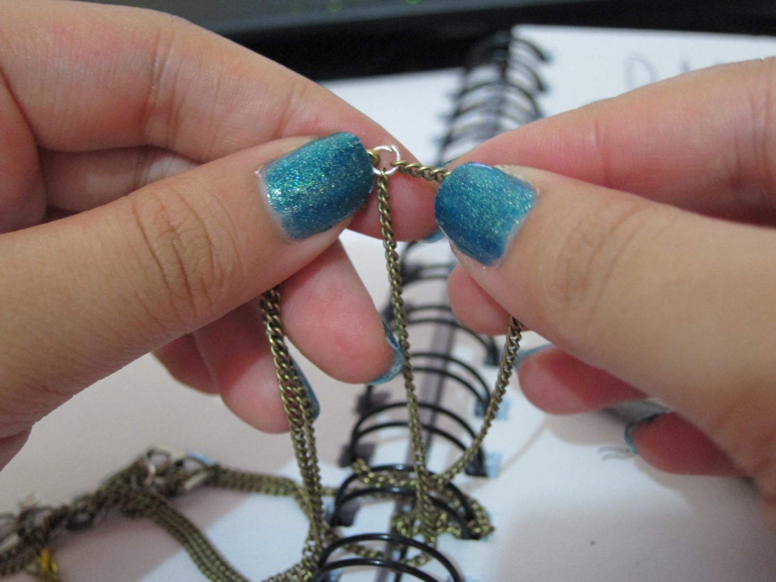 D.I.Y Chain Necklace 13 Steps Instructables