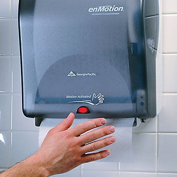 Getting More Paper Towel From That Automatic Paper Towel Dispenser 3 Steps Instructables