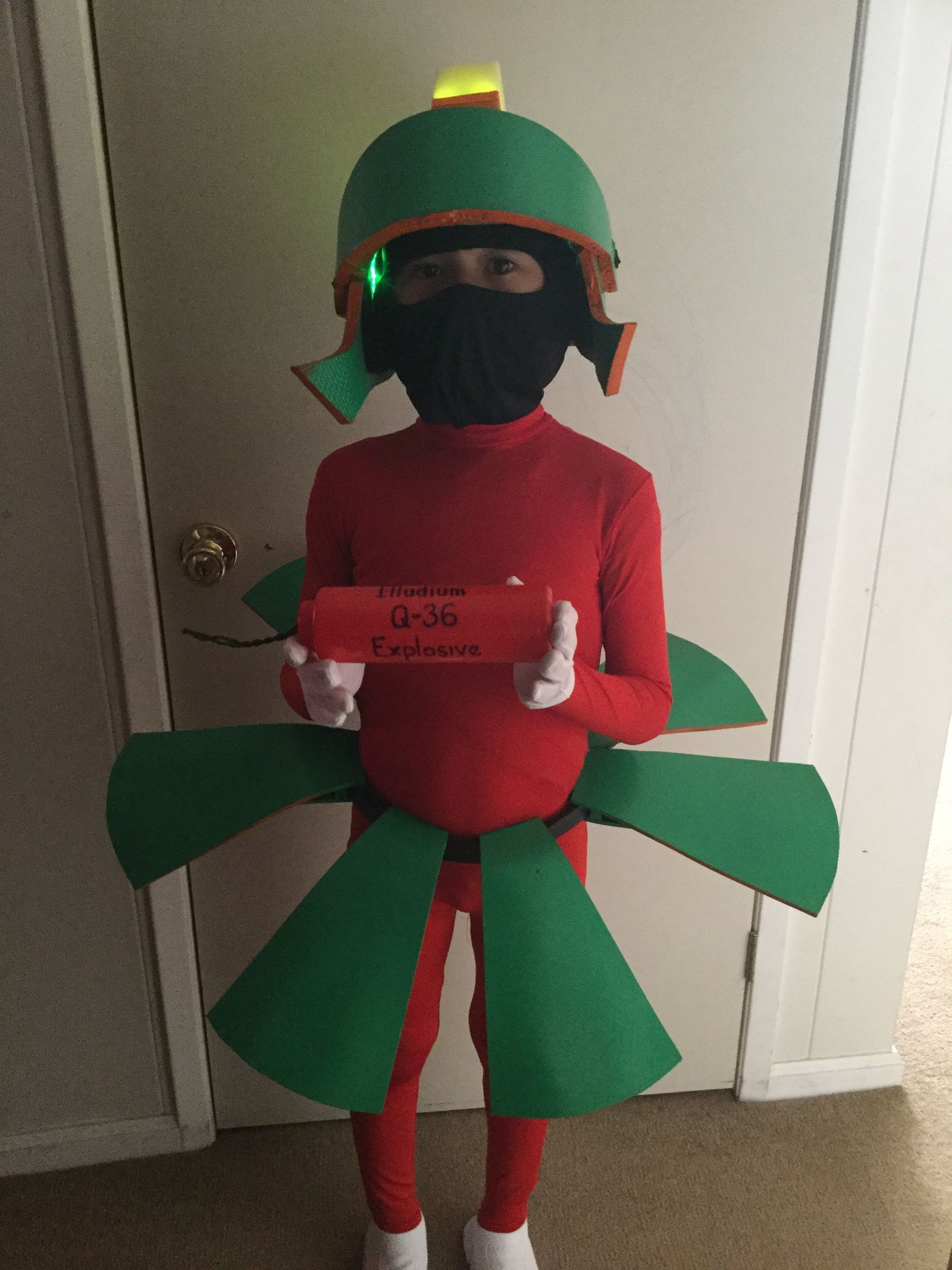 Diy Kids Marvin The Martian Costume 5 Steps With Pictures Instructables