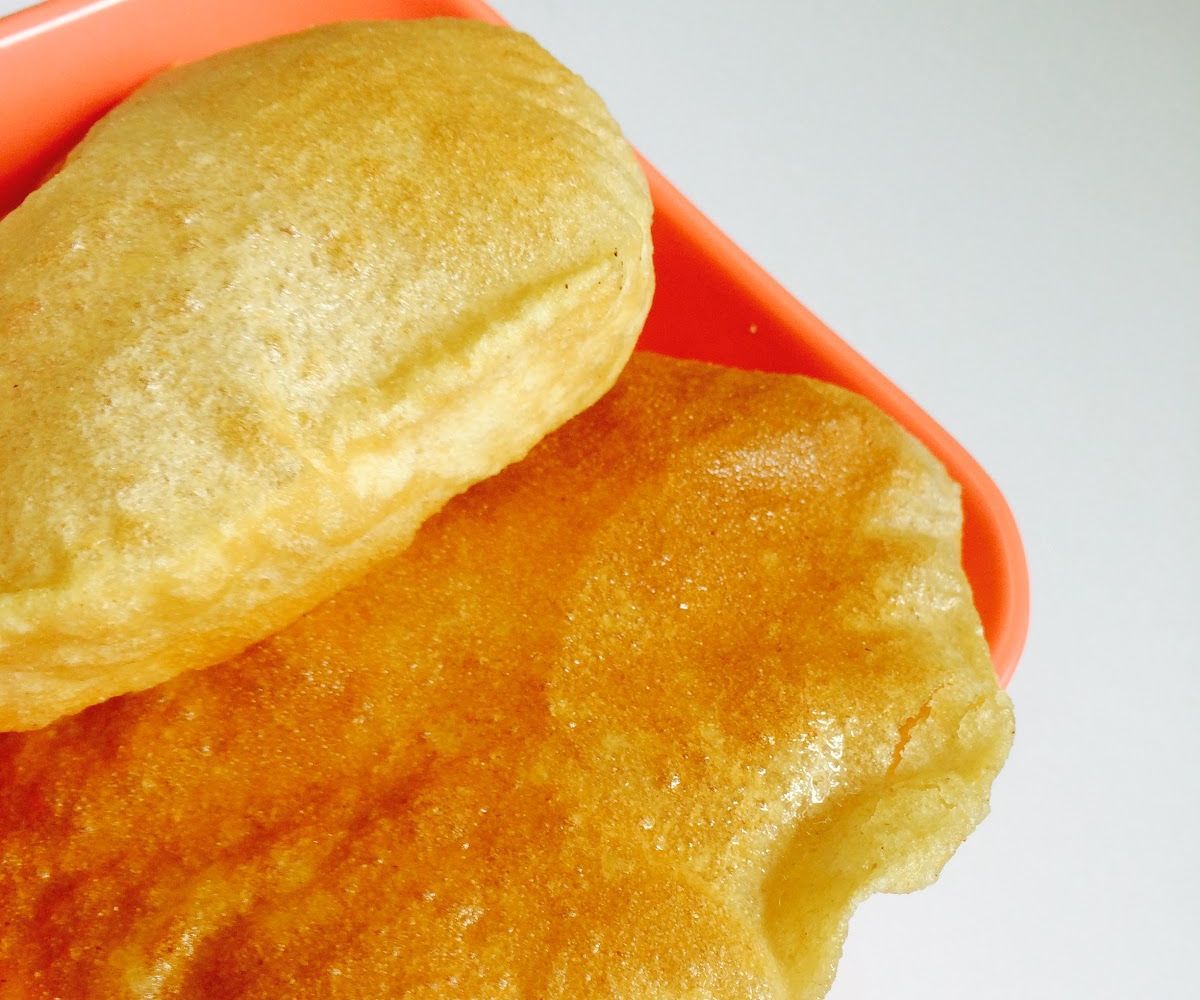 Poori - Deep Fried Indian Bread