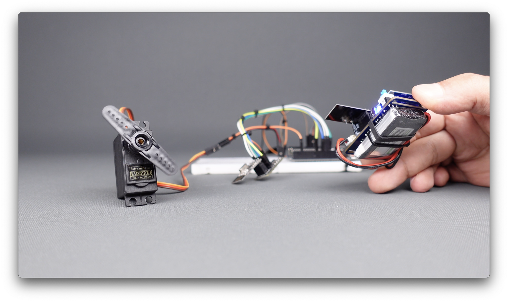 Hand Gesture Controller for Robotic : 7 Steps Circuit Diagram