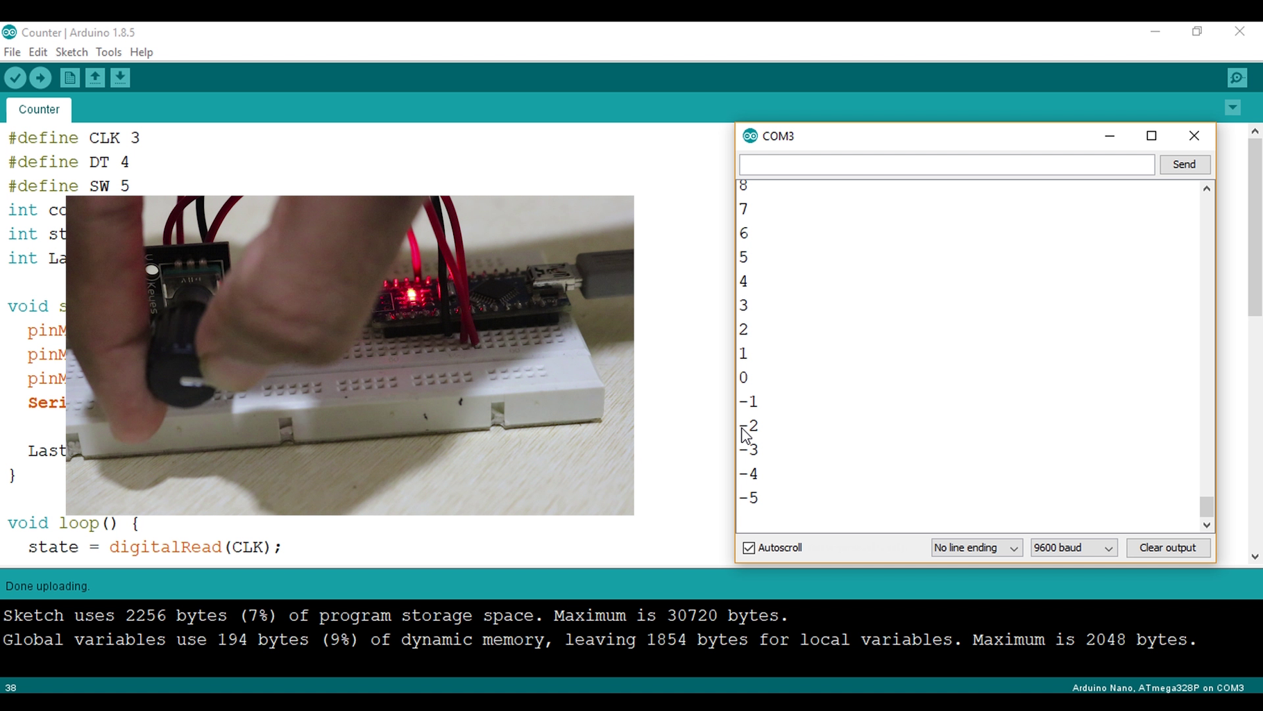 How Rotary Encoder Works With Arduino! : 6 Steps (with Pictures ...