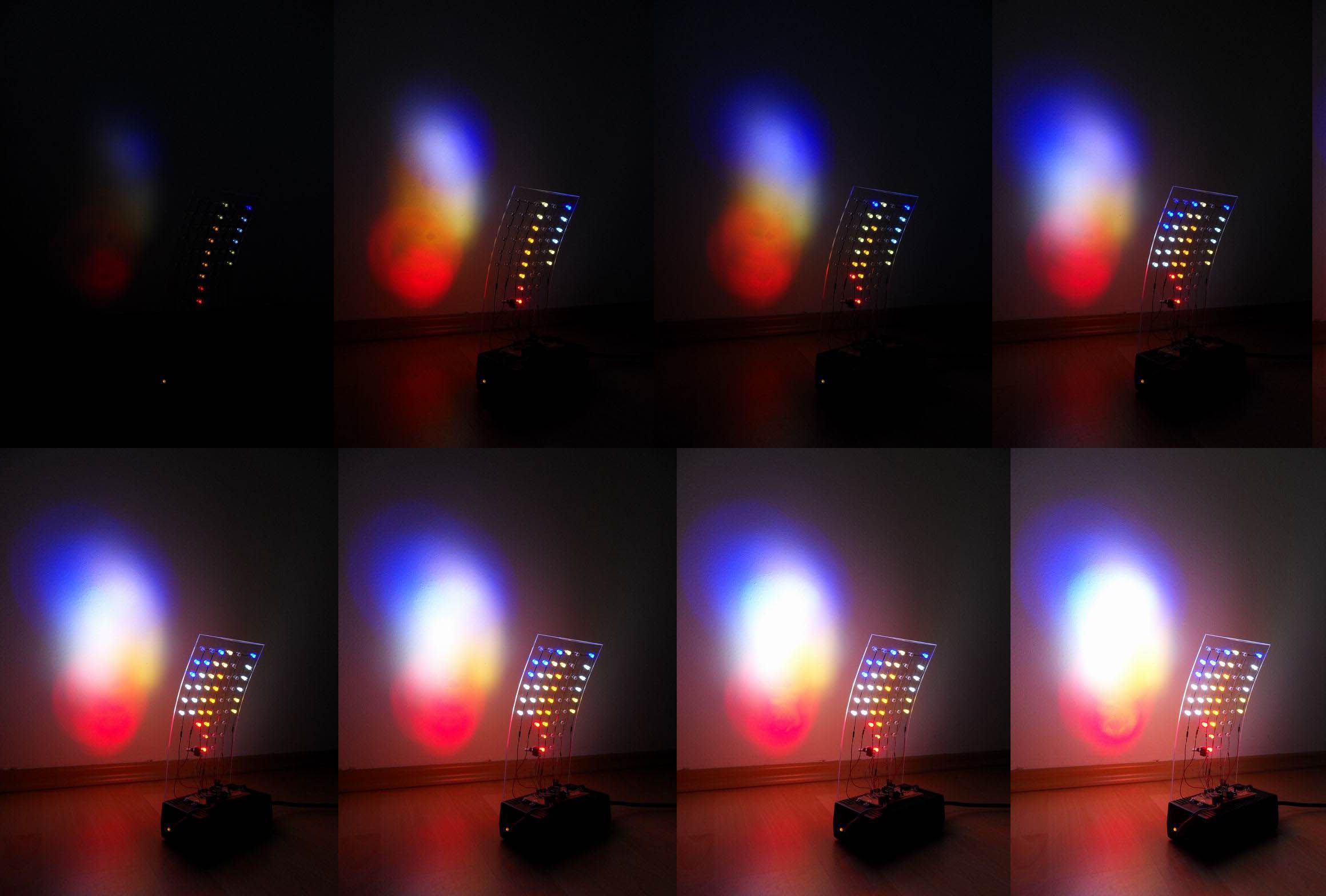 A Sunrise and Sunset Lamp With LEDs 7 Steps (with Pictures) Instructables