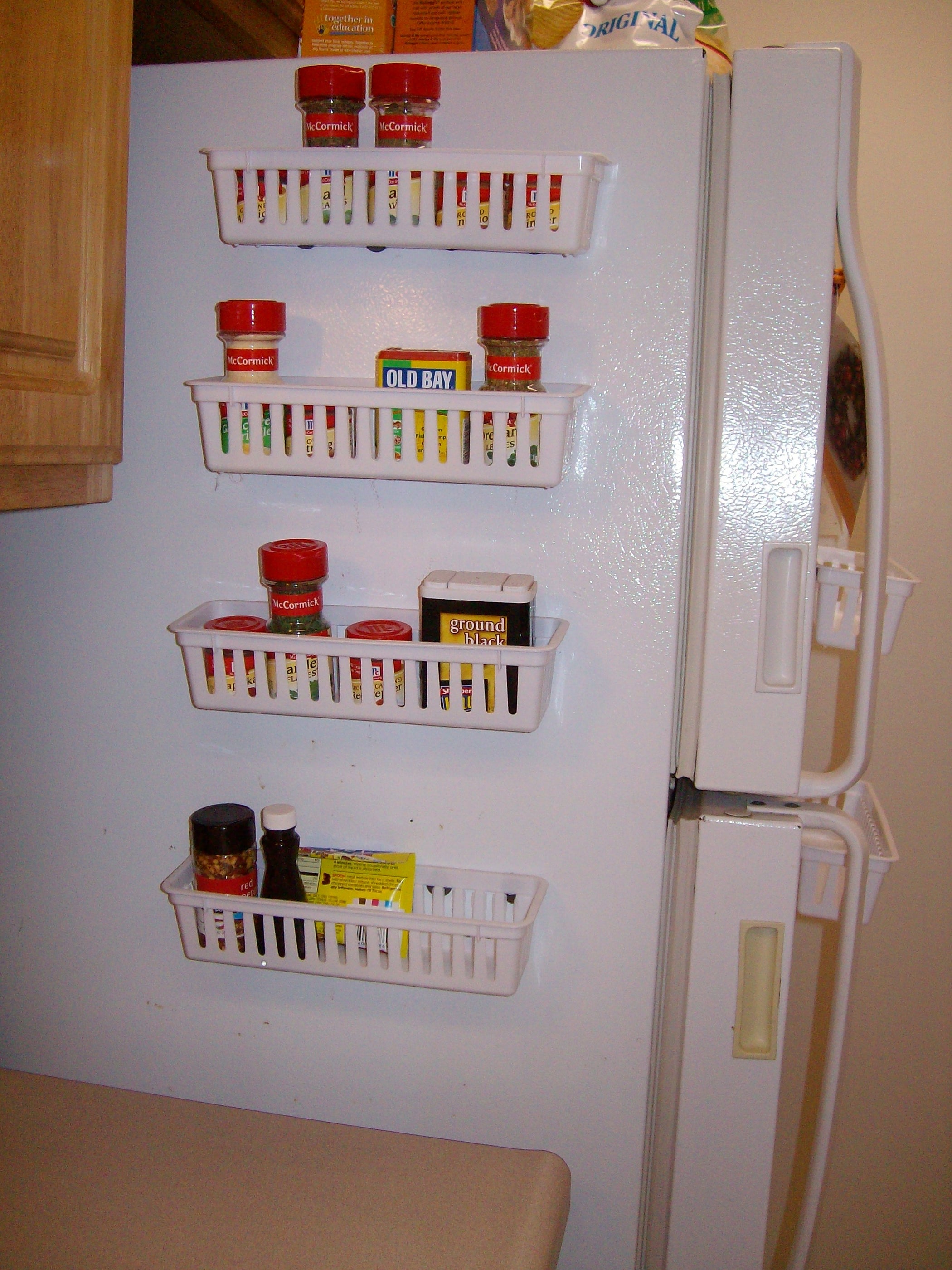Spice Rack for Refrigerator 3 Steps Instructables