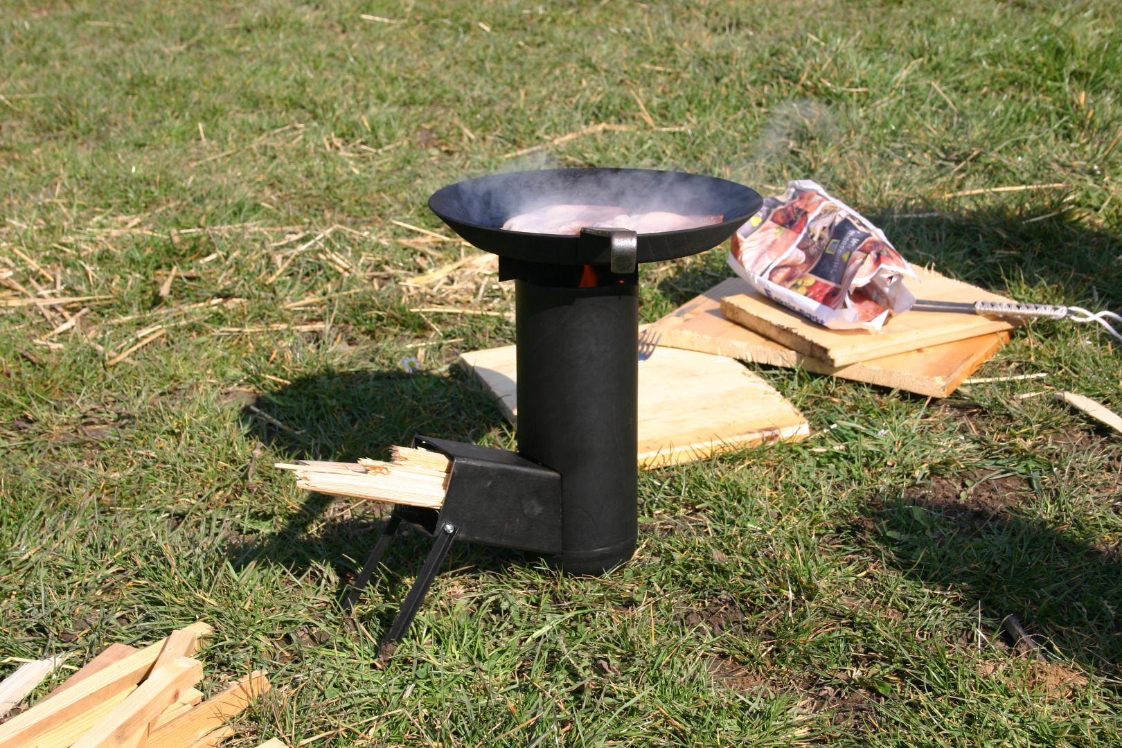 Camping Rocket Stove 13 Steps (with Pictures) Instructables