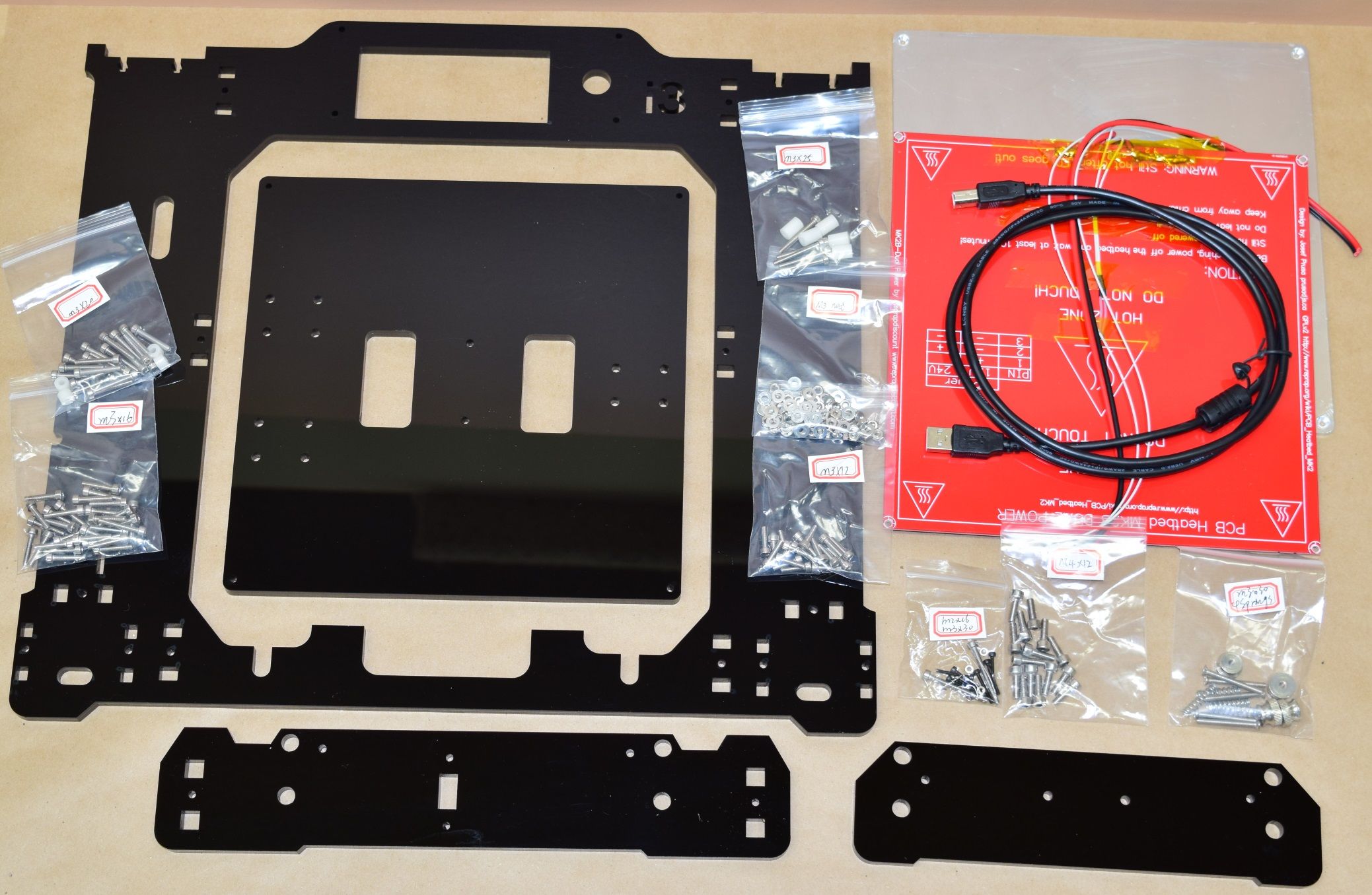 Migbot Prusa I3 3D Printer Assembly and Use 16 Steps (with Pictures