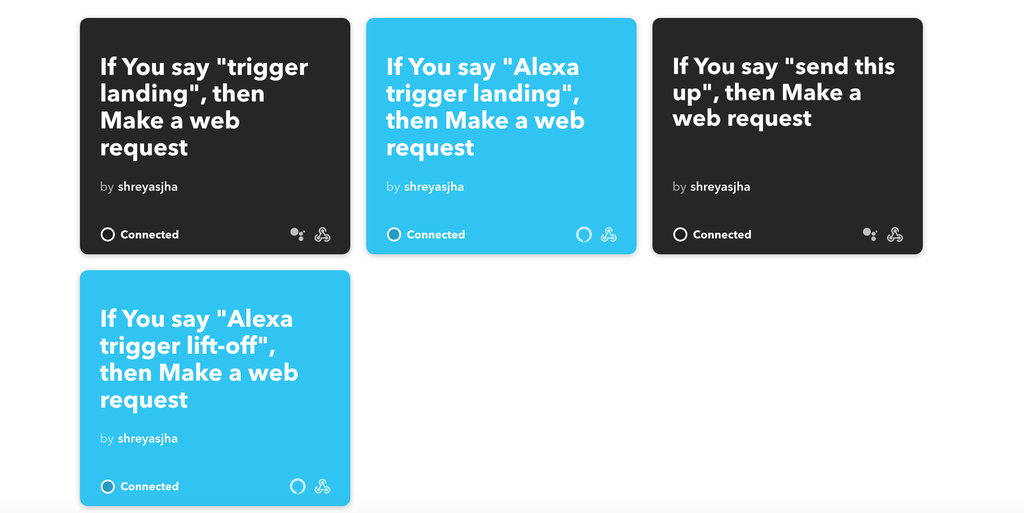 Blynk App and IFTTT