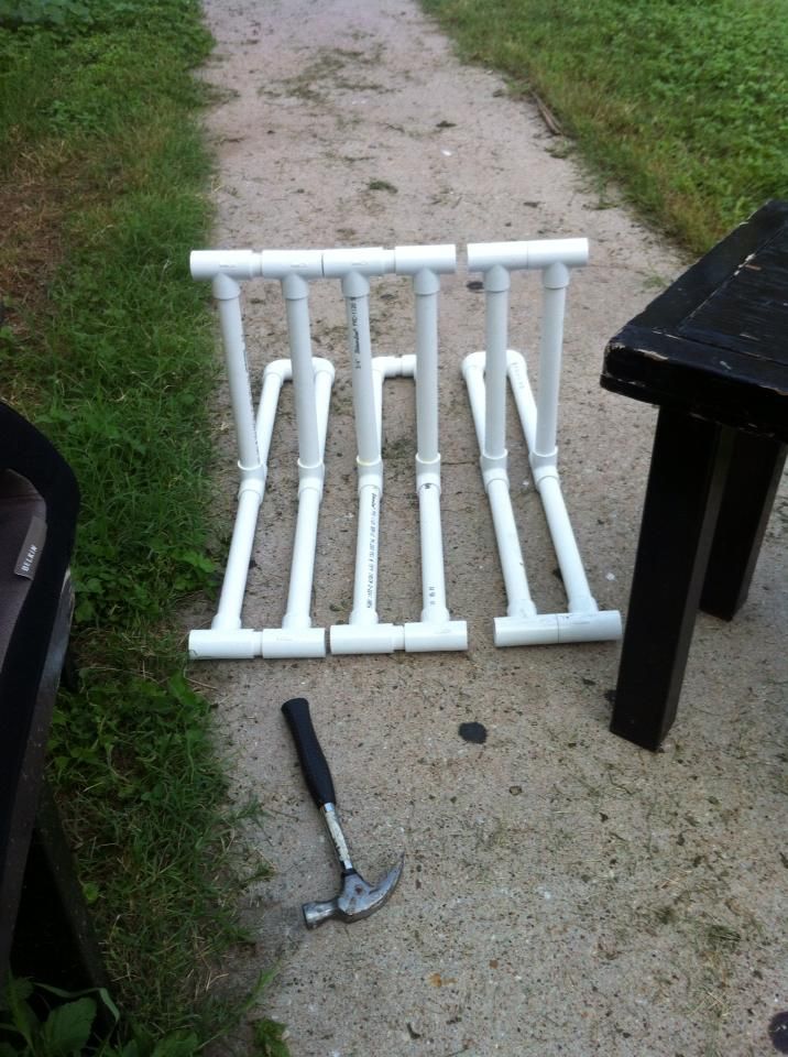 pvc bike rack