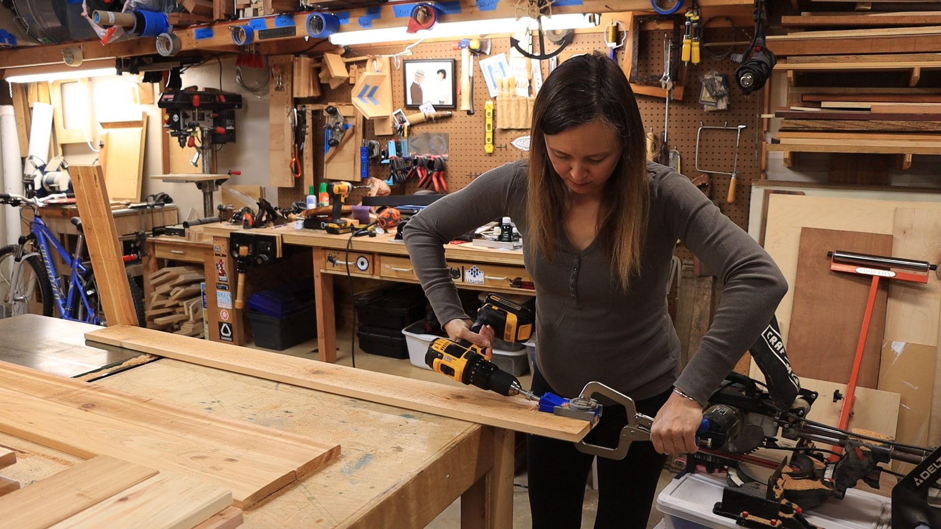 Taschenlöcher bohren!