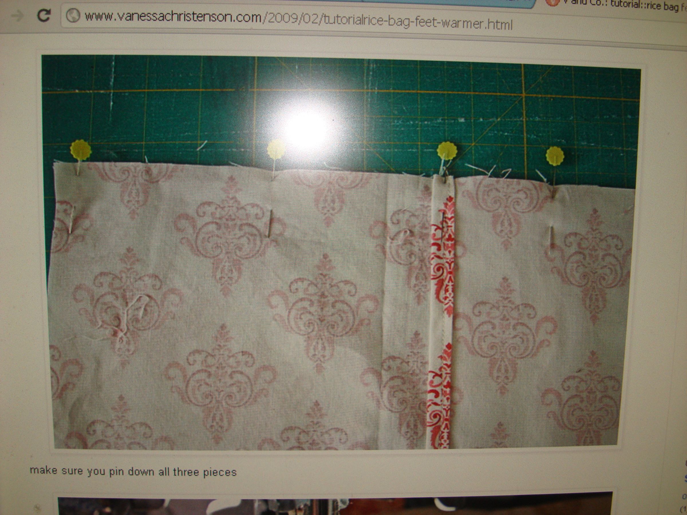 Rice Bag Foot Warmer / Bed Warmer 10 Steps Instructables