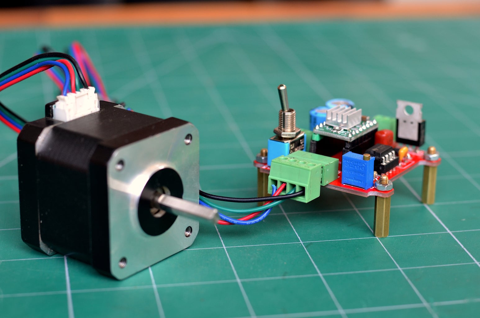 DIY Stepper Motor Controller : 6 Steps (with Pictures) Circuit Diagram