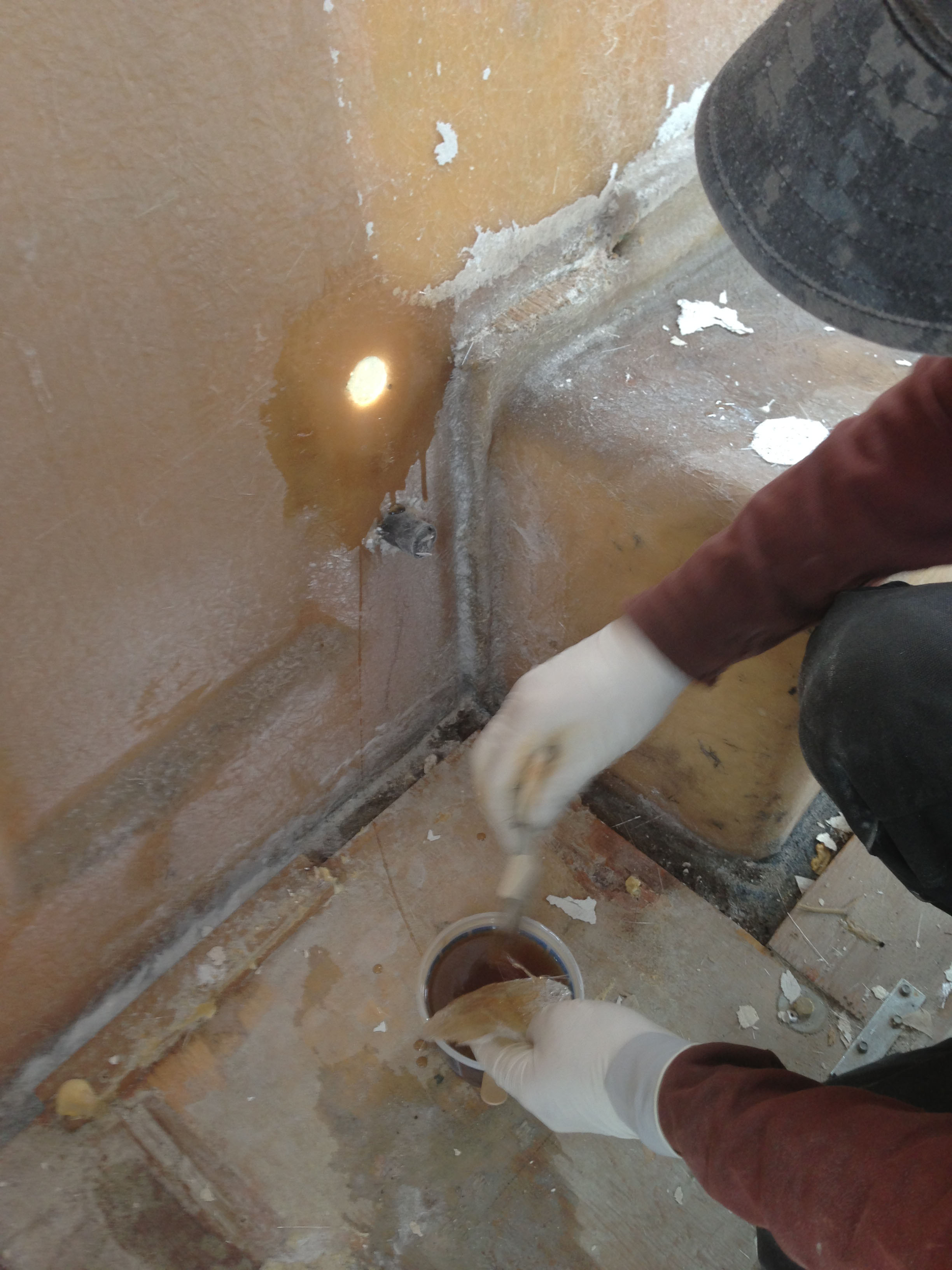 auto body fiberglass repair on Repairing Fiberglass 7 Steps With Pictures Instructables