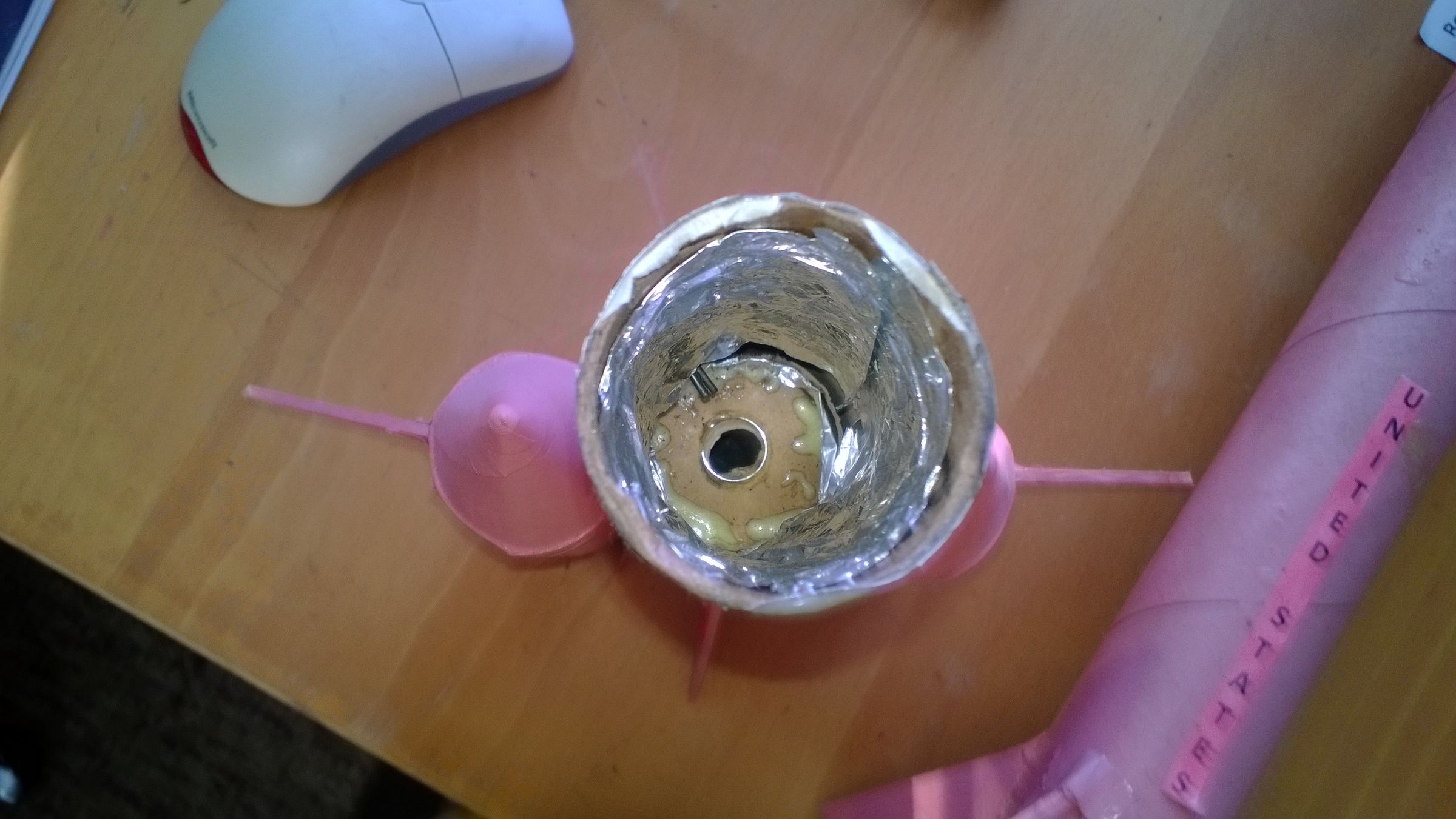 Awesome Model Rocket Scratch Built From ReadilyAvailable Materials